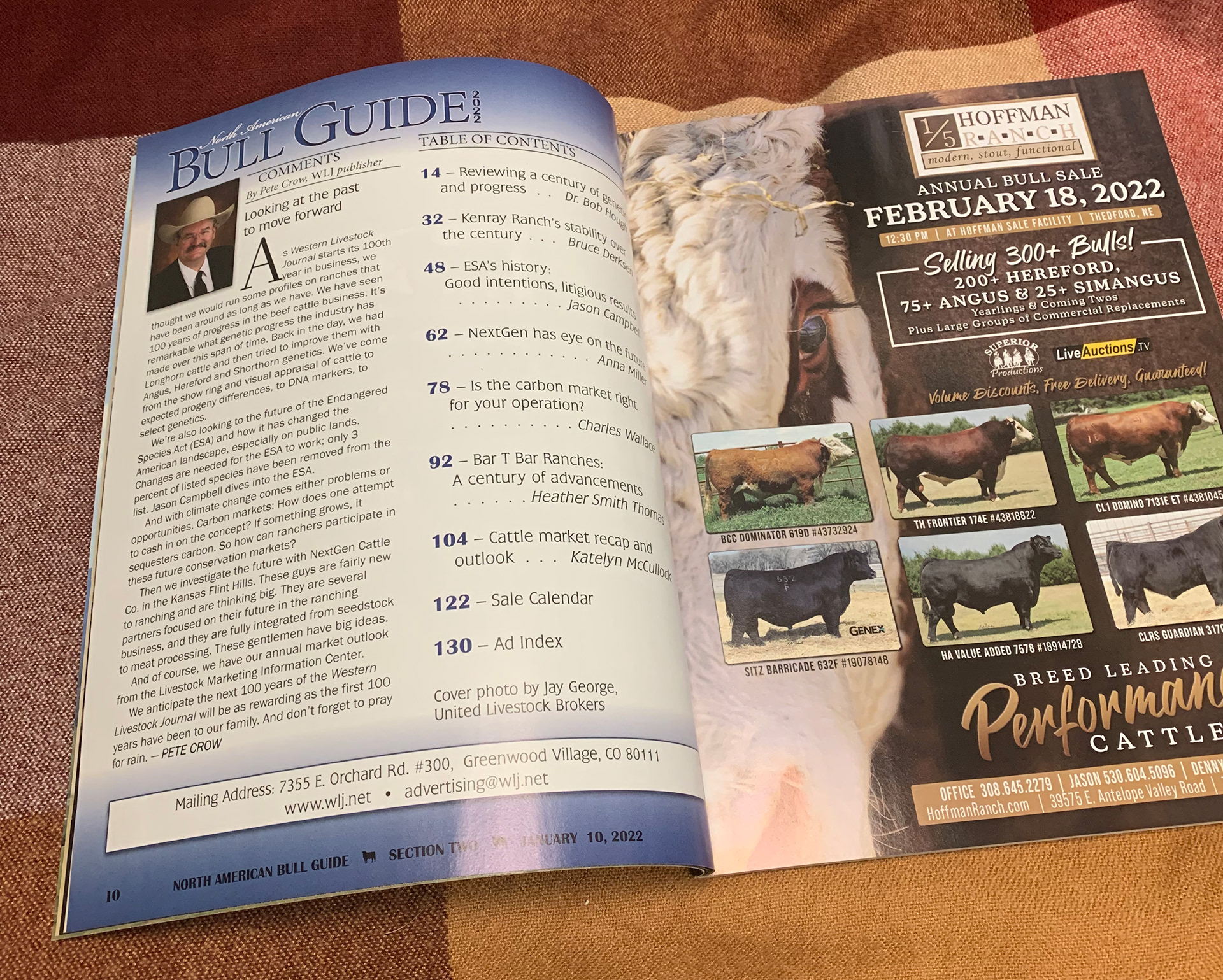 2022 Bull Guide Magazine - Printed Sample