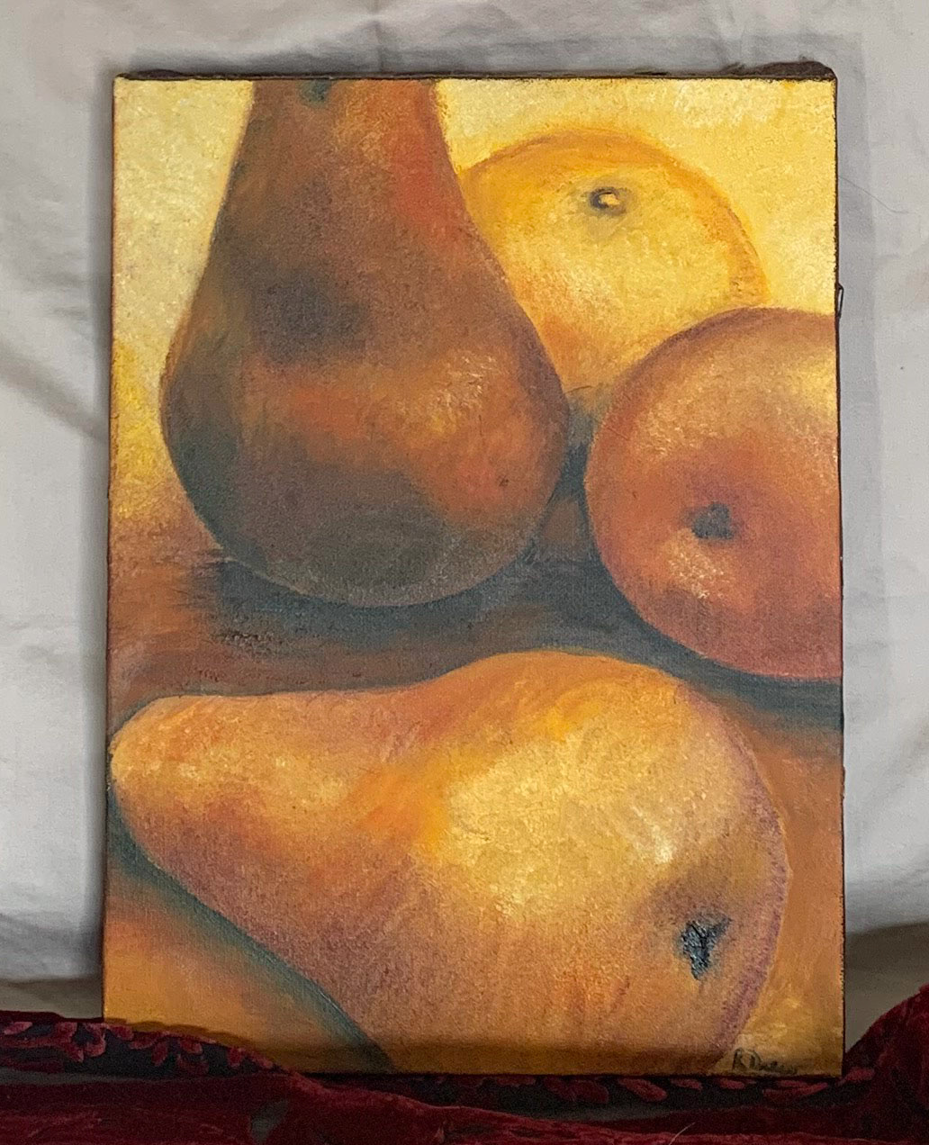 oil canvas study