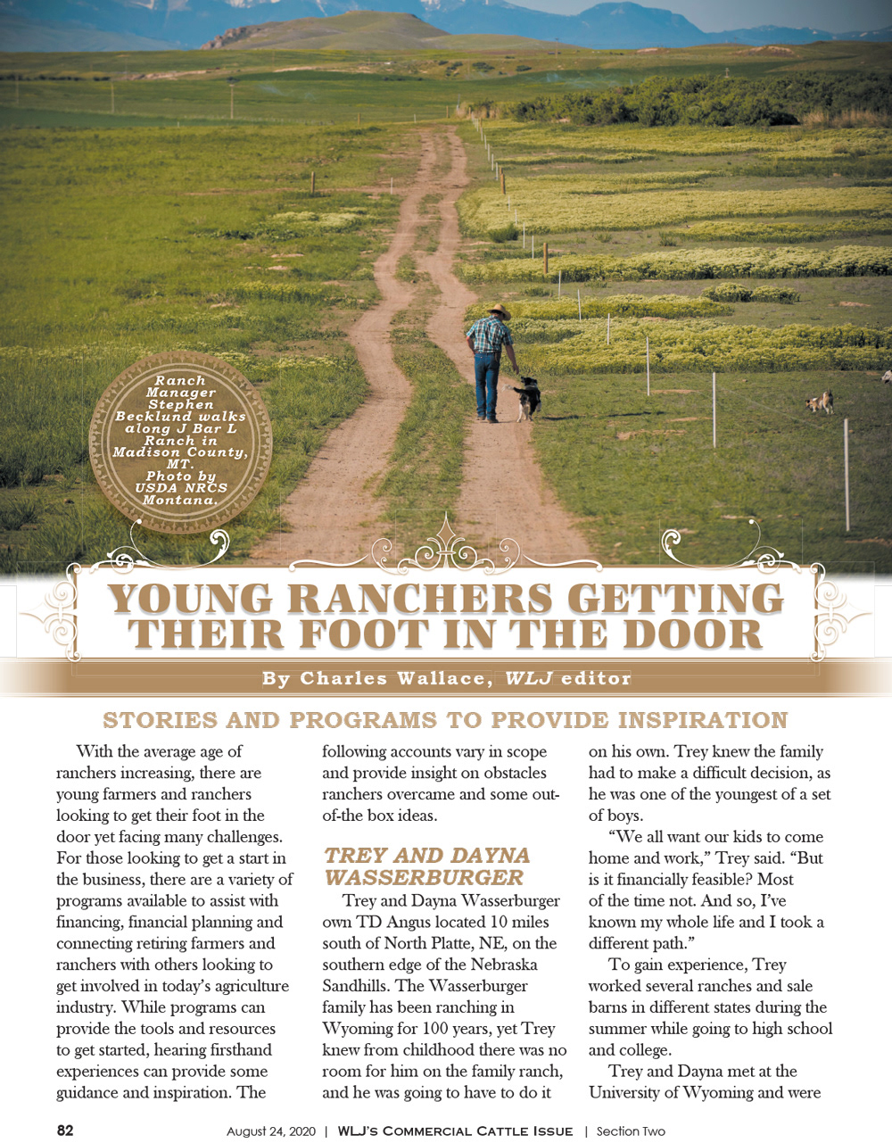 2020 Commercial Cattle Magazine - Editorial Layout
