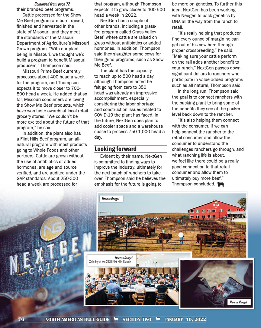 2022 Bull Guide Magazine - Editorial Design