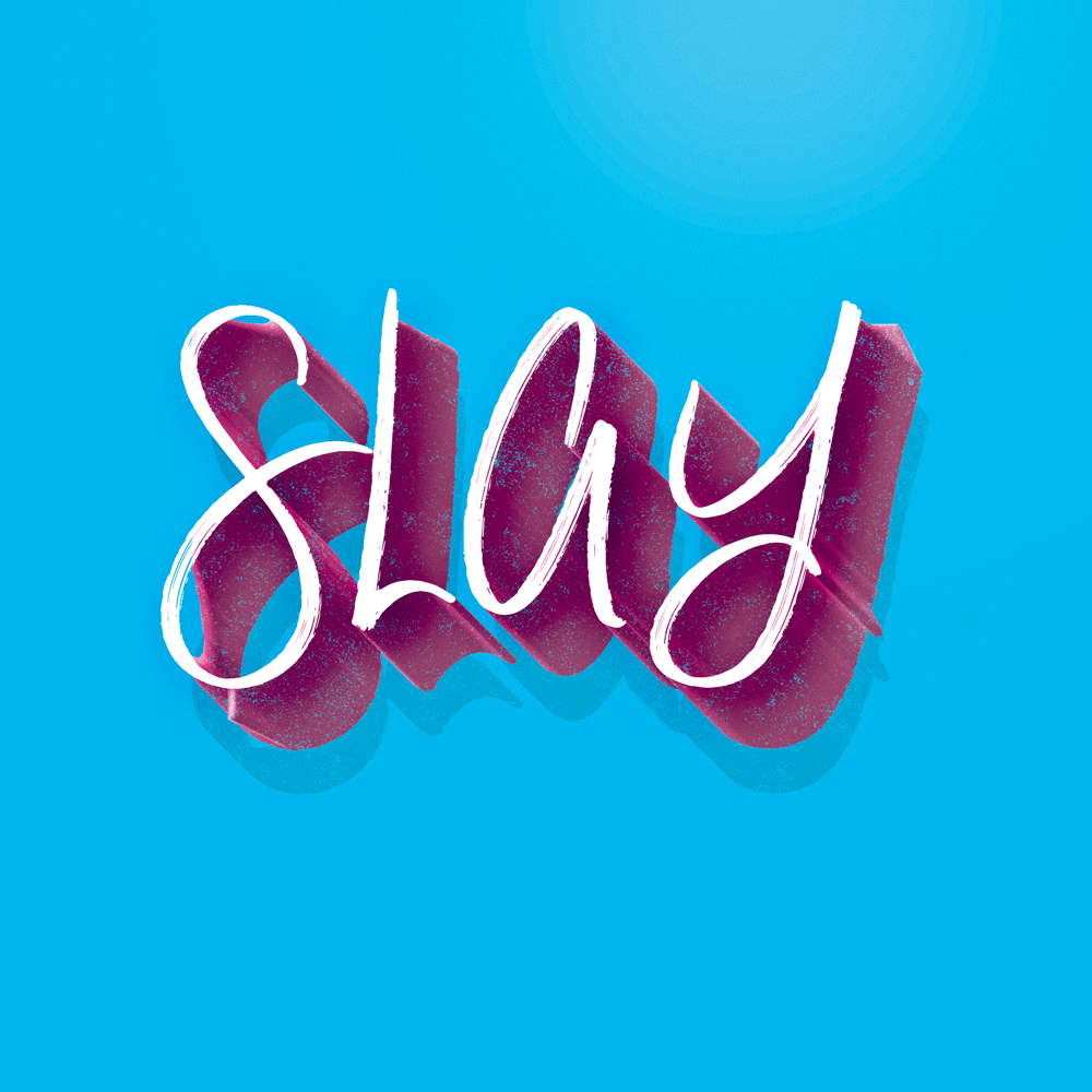 3D TYPE - DESIGNED IN PHOTOSHOP