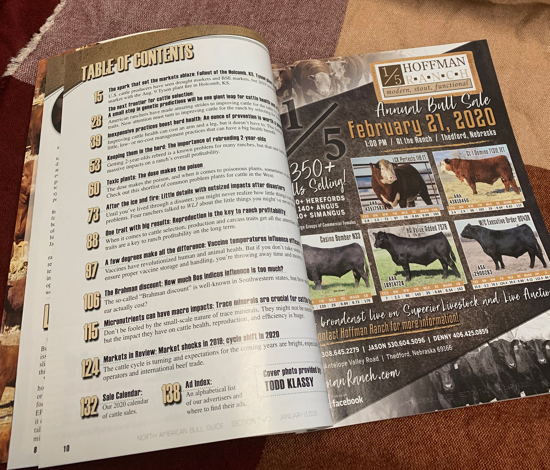 2020 Bull Guide Magazine - Printed Sample