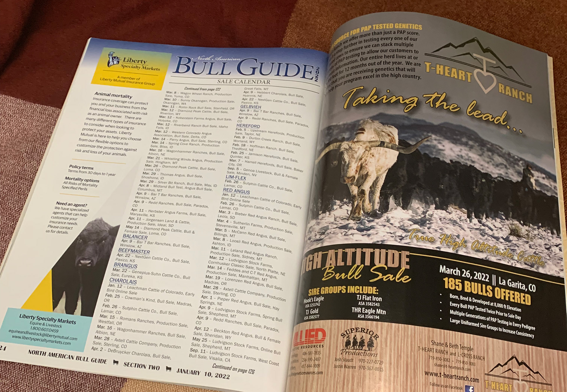 2022 Bull Guide Magazine - Printed Sample