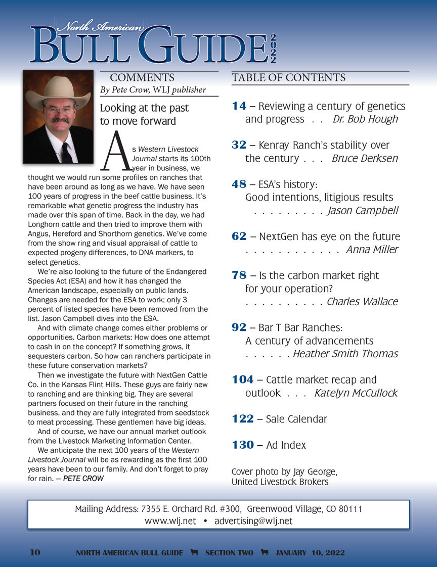 2022 Bull Guide Magazine