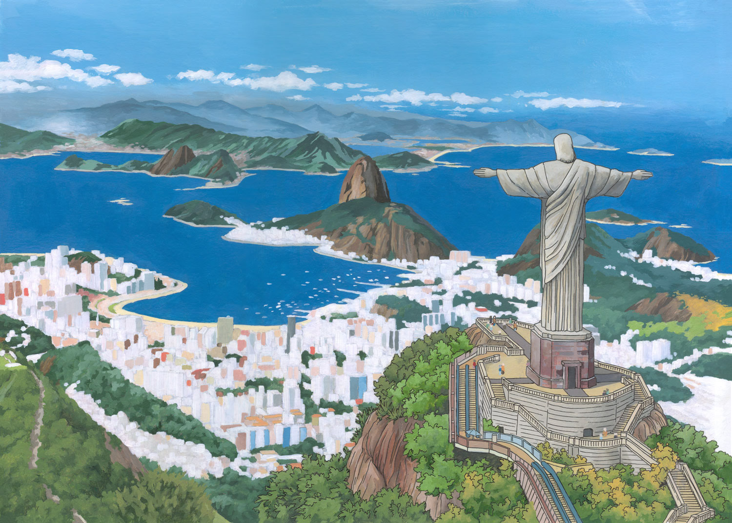 Rio de Janeiro, in Fantastically High Definition - The Atlantic