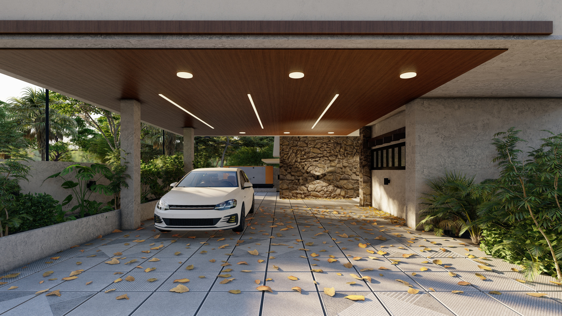 Exterior Garage | for Studio Priya Renga