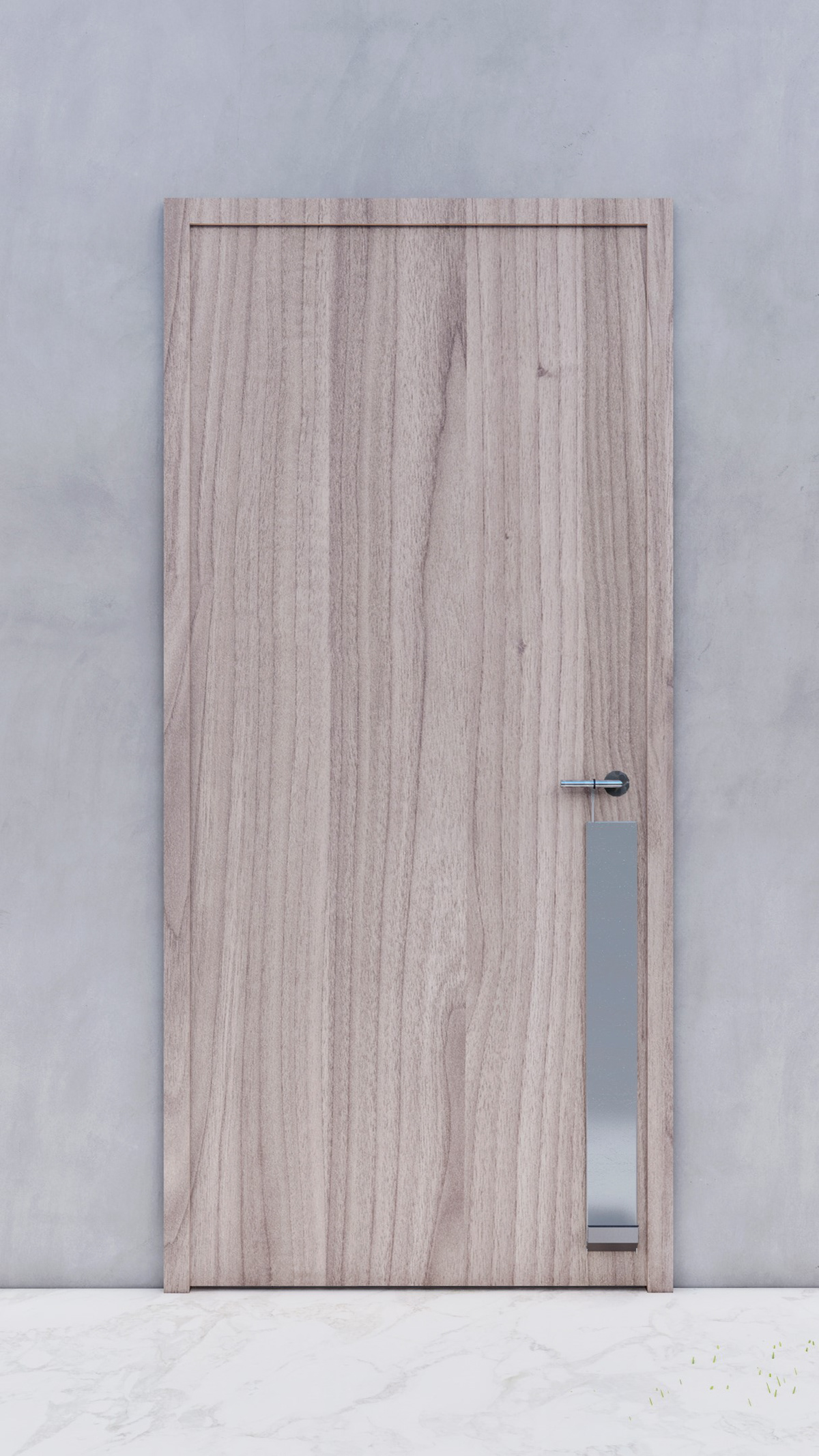 Brushed Metal Finish