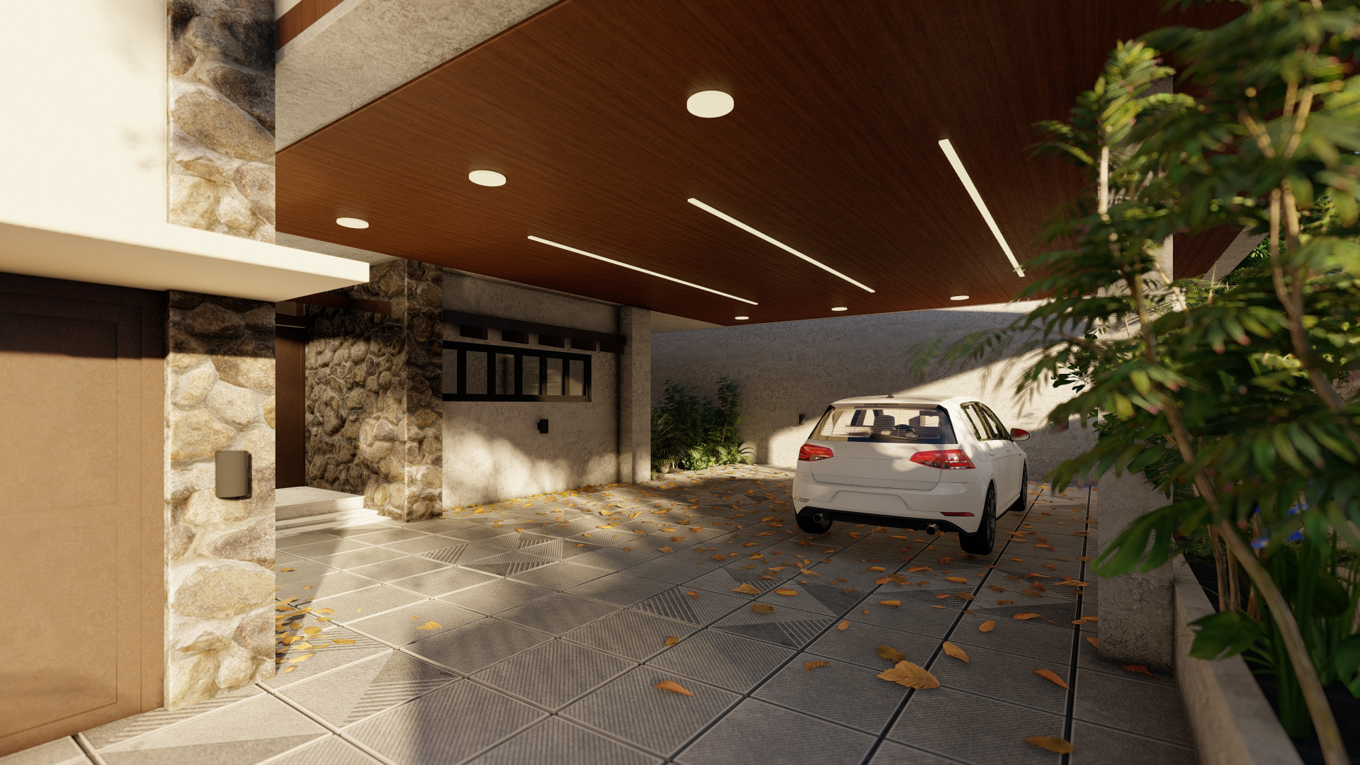 Exterior Garage | for Studio Priya Renga