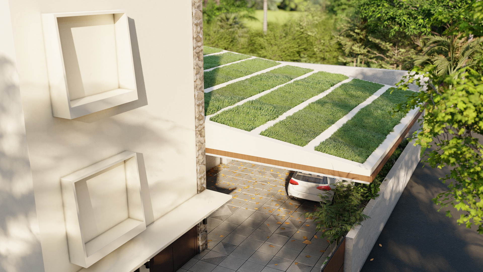 Exterior Garage | for Studio Priya Renga