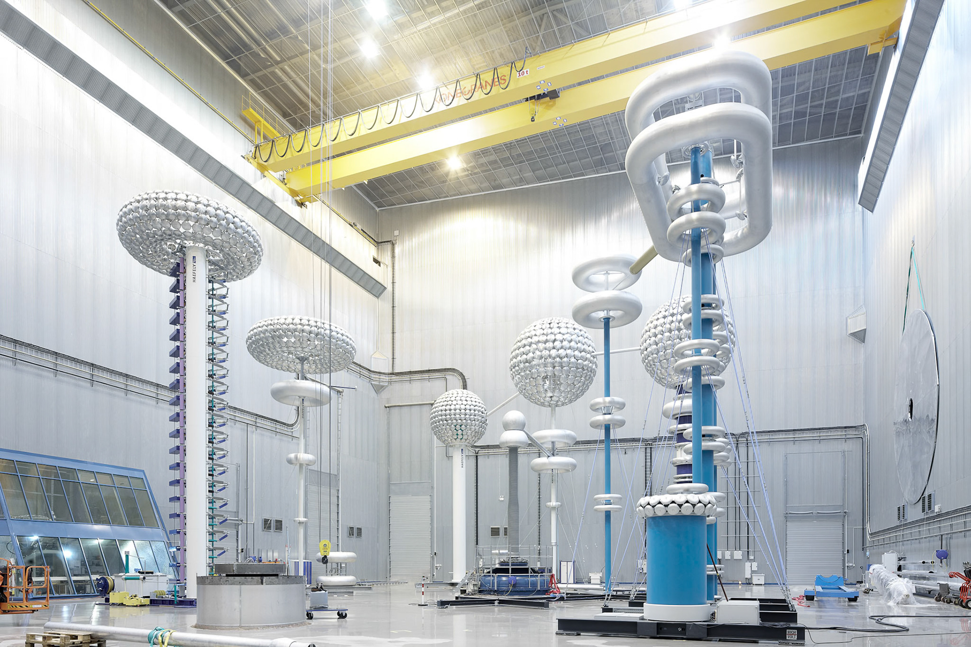 Corporate photography on high voltage power systems in Sweden