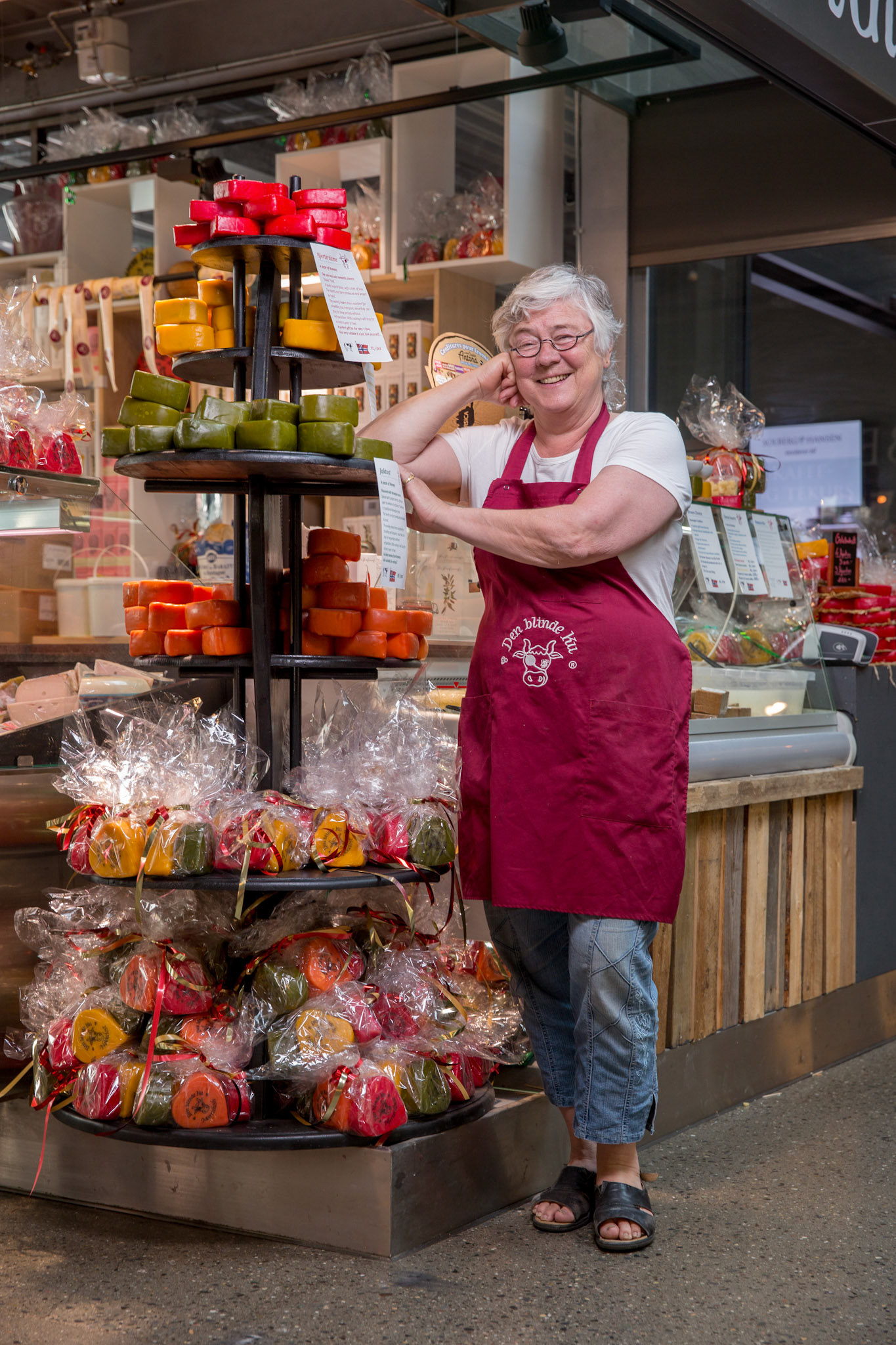 Inger Rosenfeld bak meieriet "Den blinde Ku", for Swiss Magazine