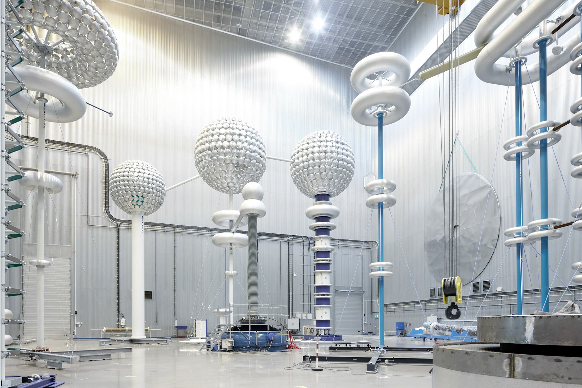 Corporate photography on high voltage power systems in Sweden