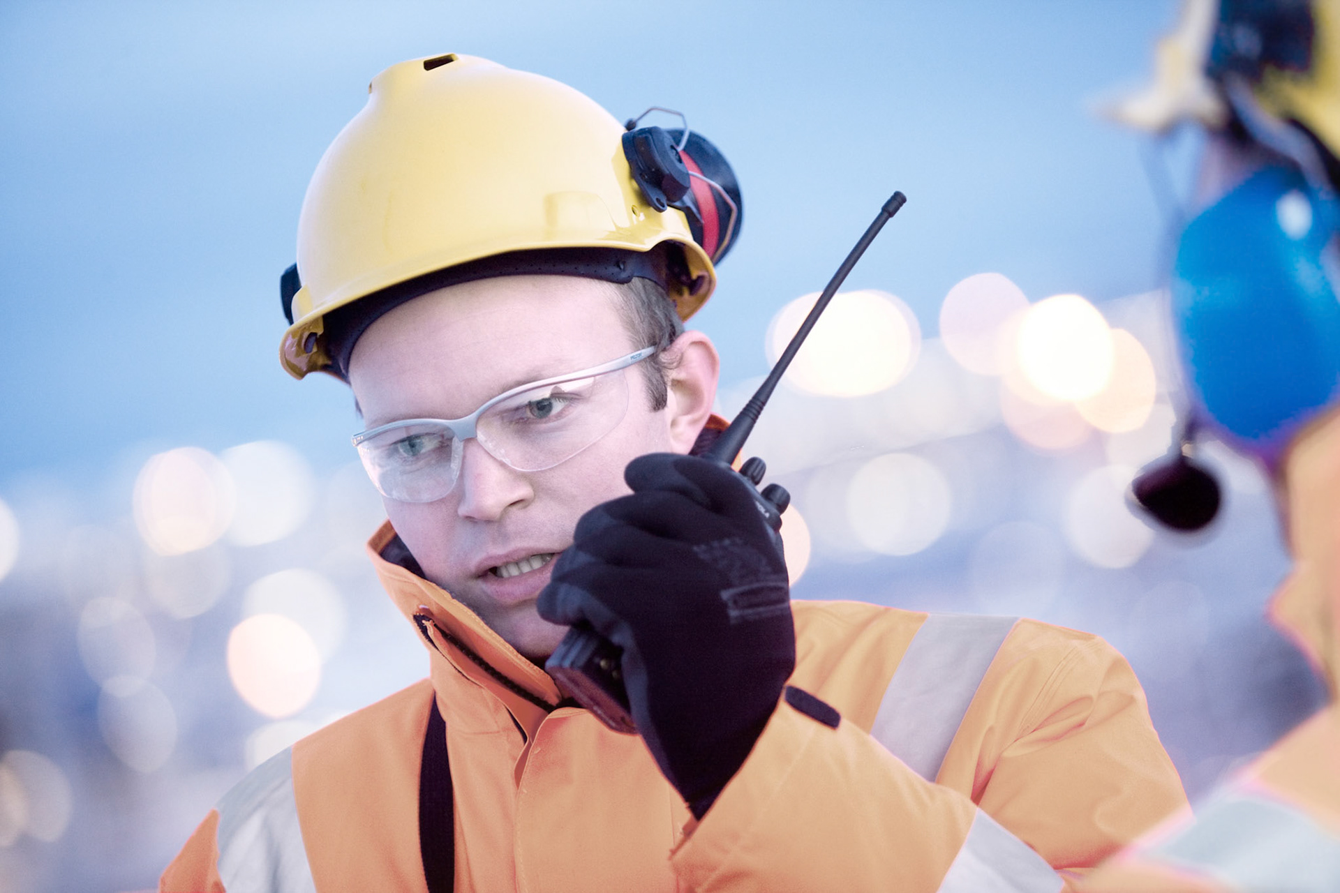 Corporate photography on gas processing plant in Norway