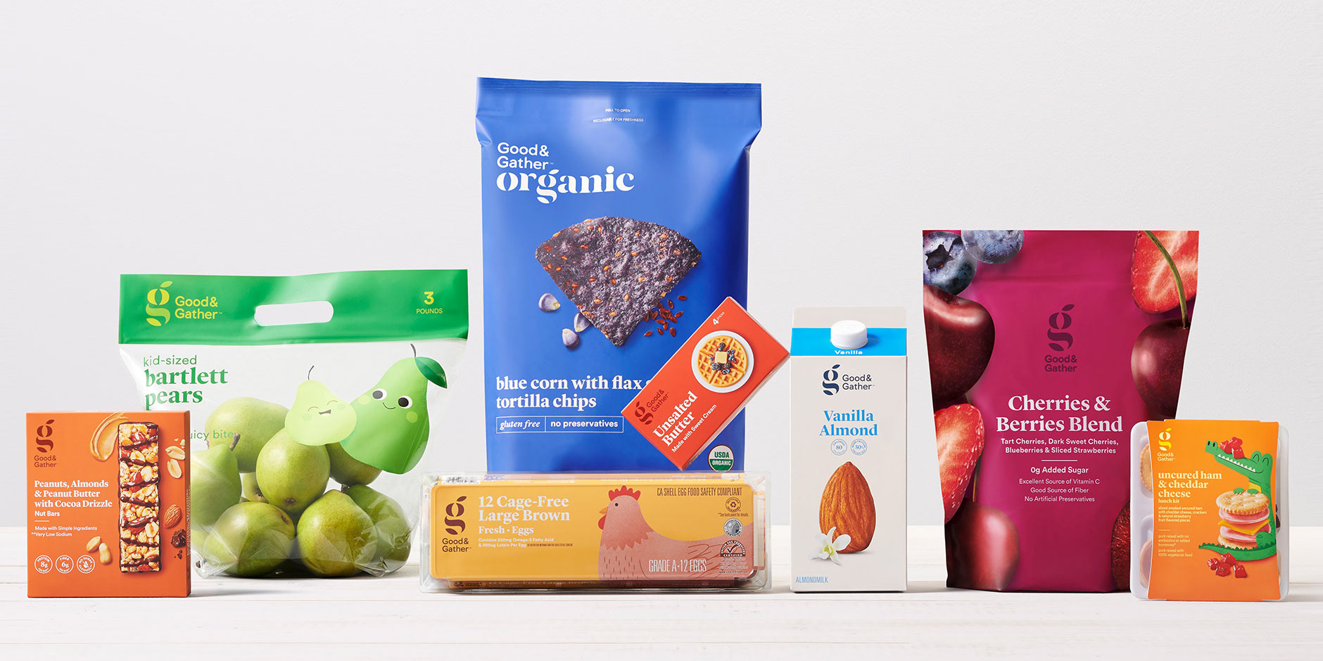 A selection of items form the initial range, including those that we provided illustrations for.