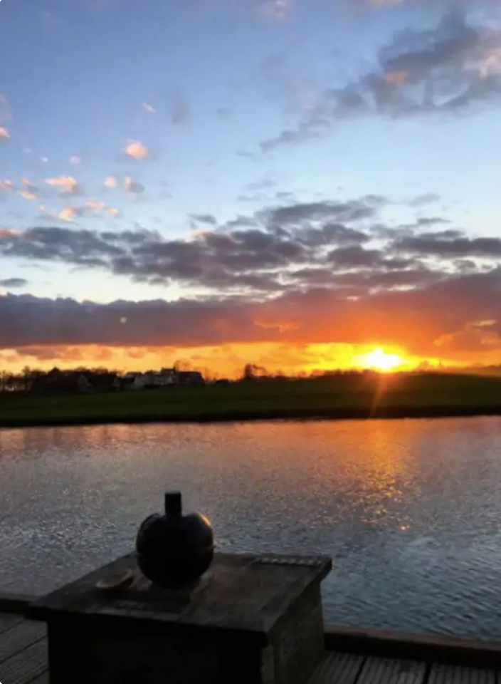 The sunset