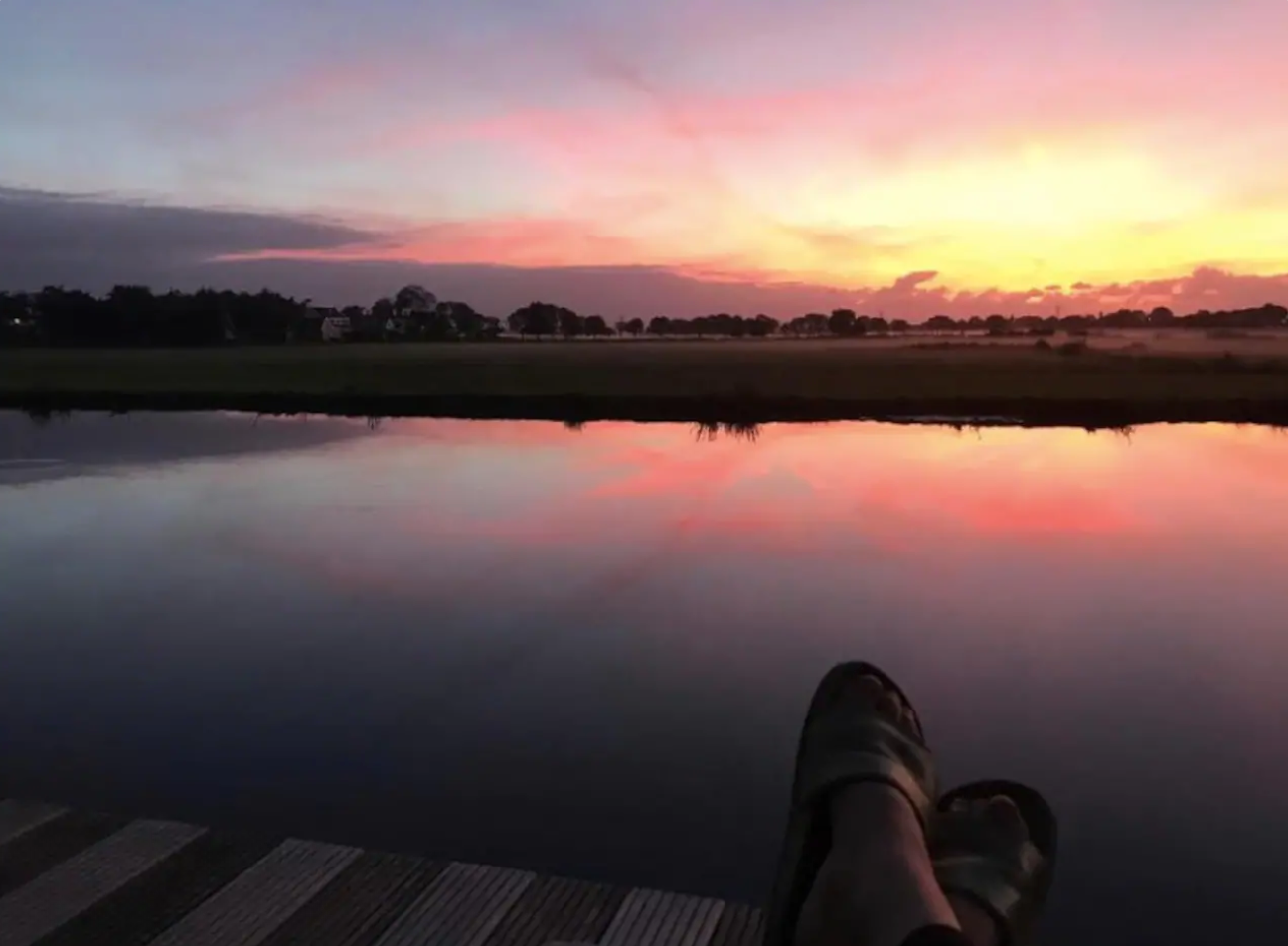The sunset