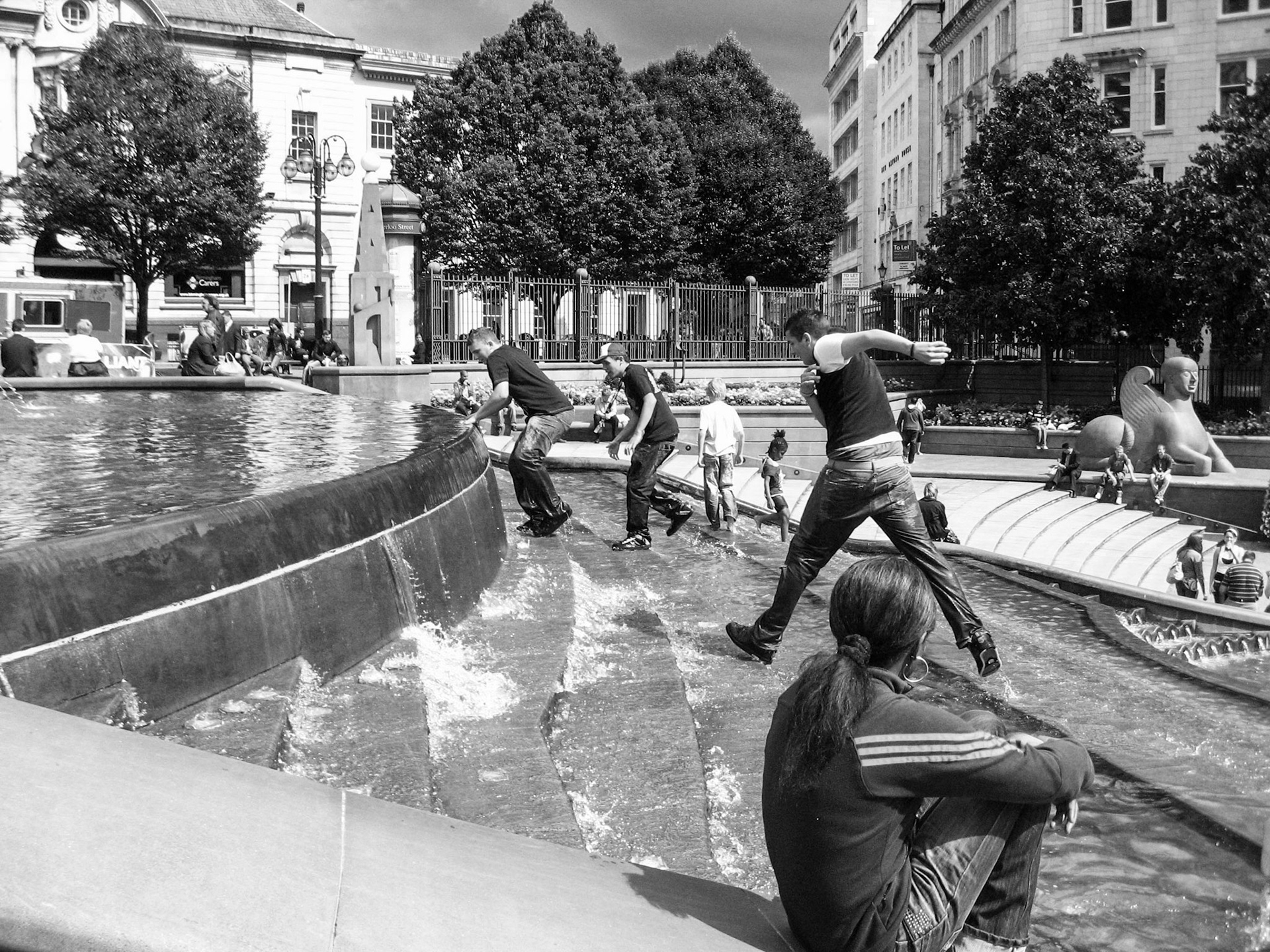 Schools out &amp; boys will be boys!