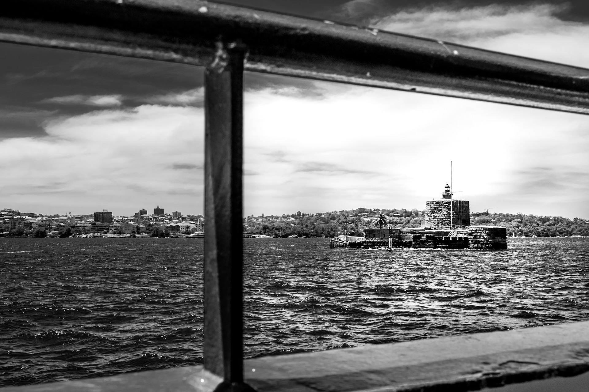 Fort Dennison from ferry