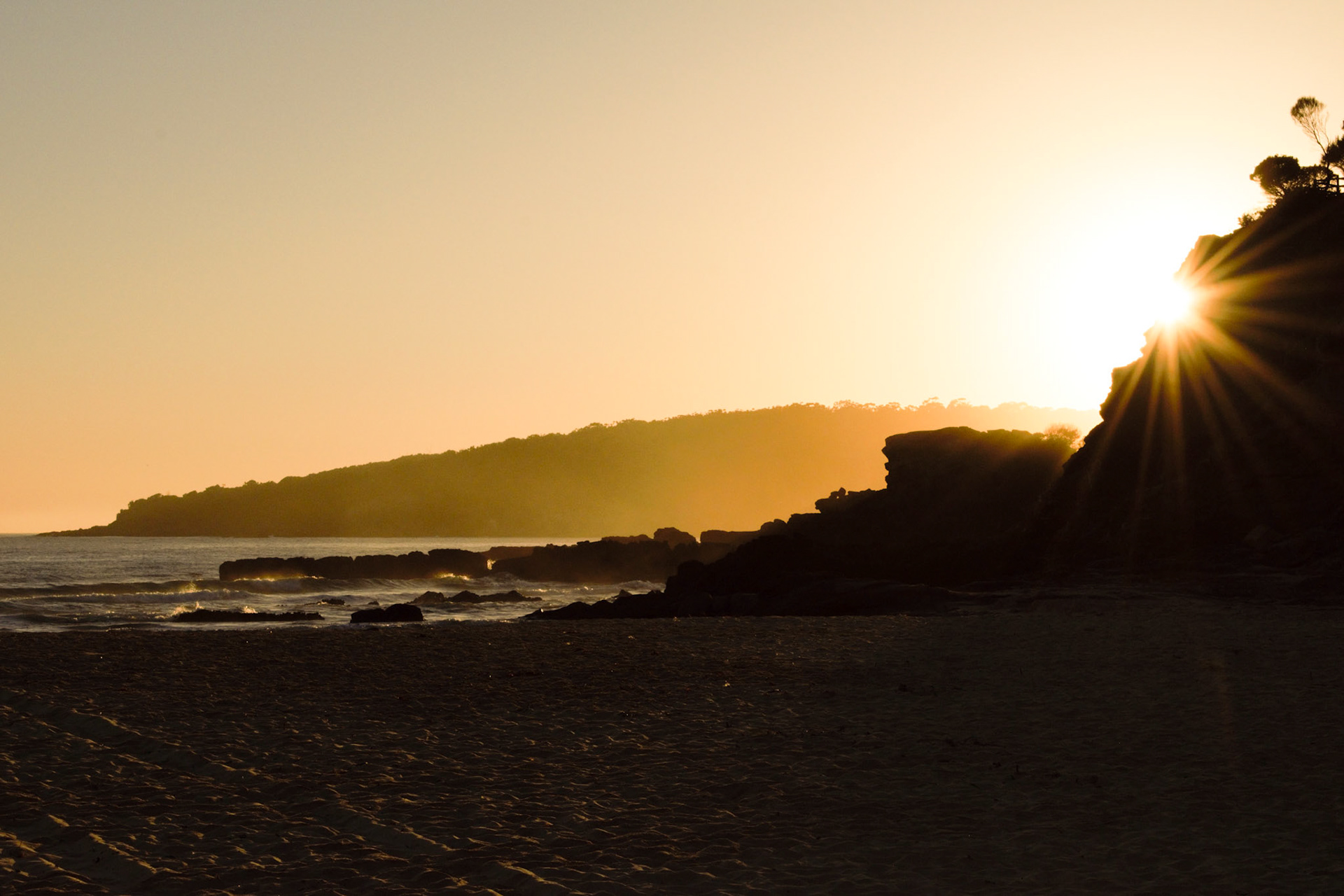 sunrise at Pambula Beach