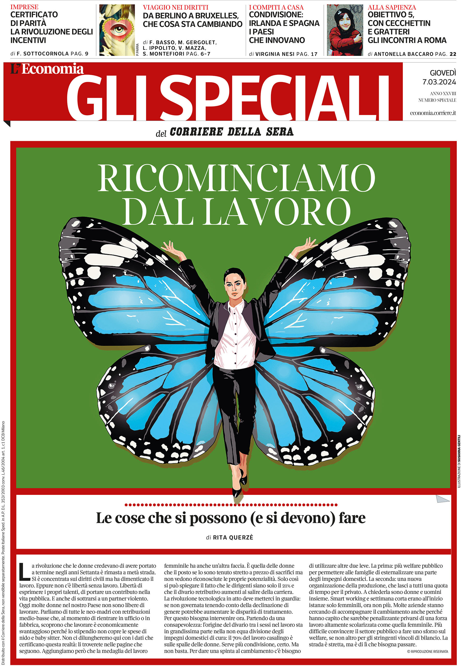 Work makes women free - Corriere della Sera