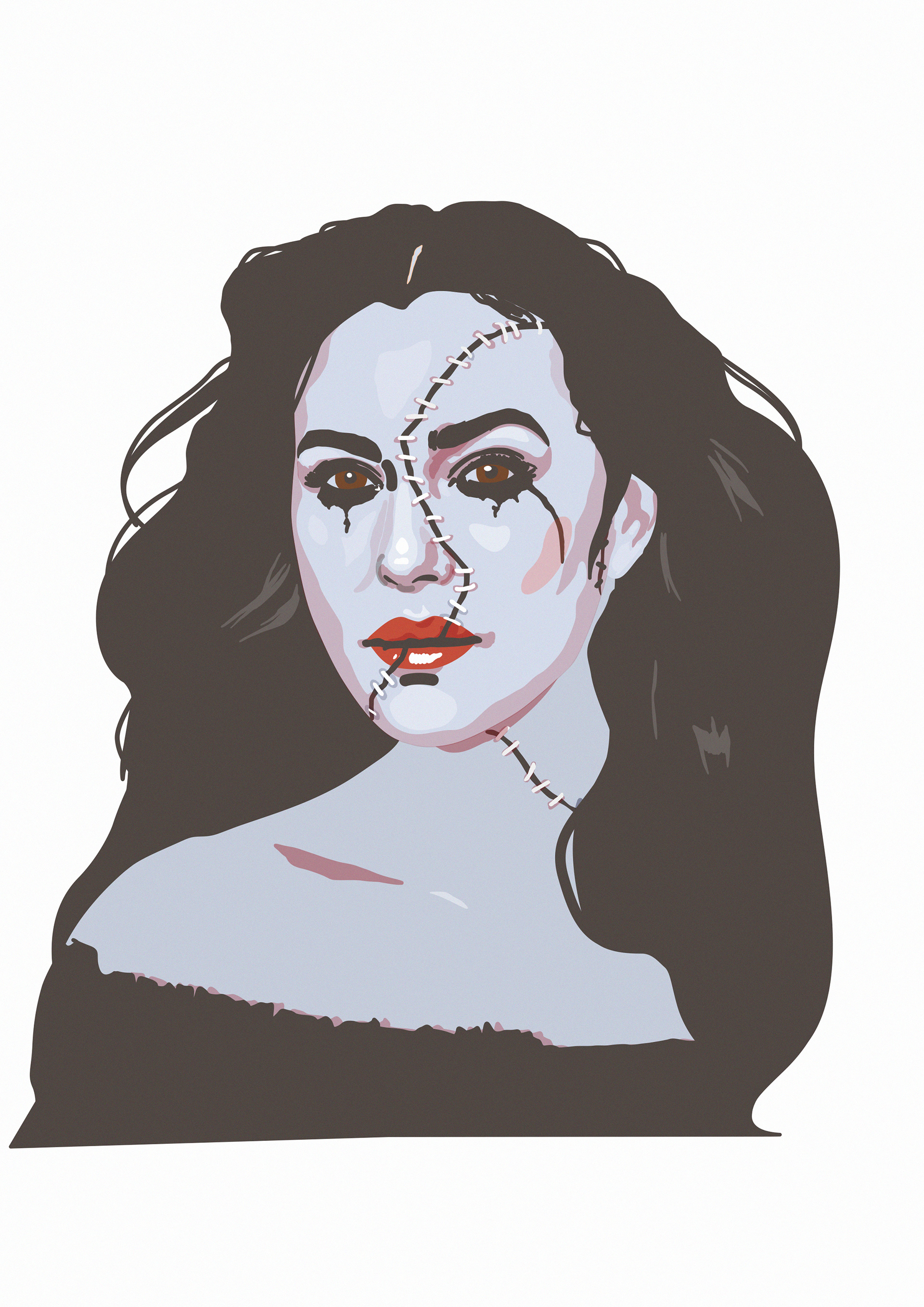 Portrait of Delores - Personal project