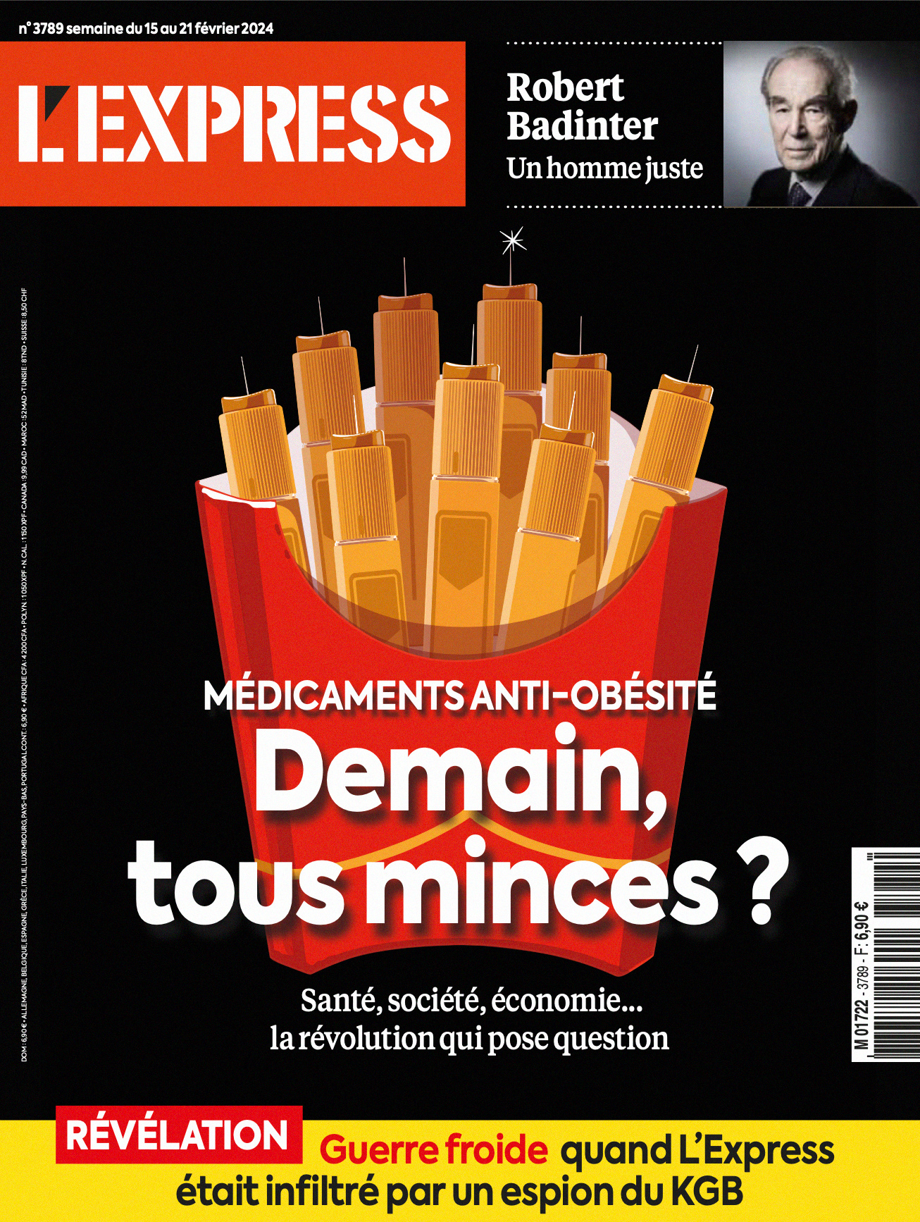 Anti-obesity medicines - Cover L'Express