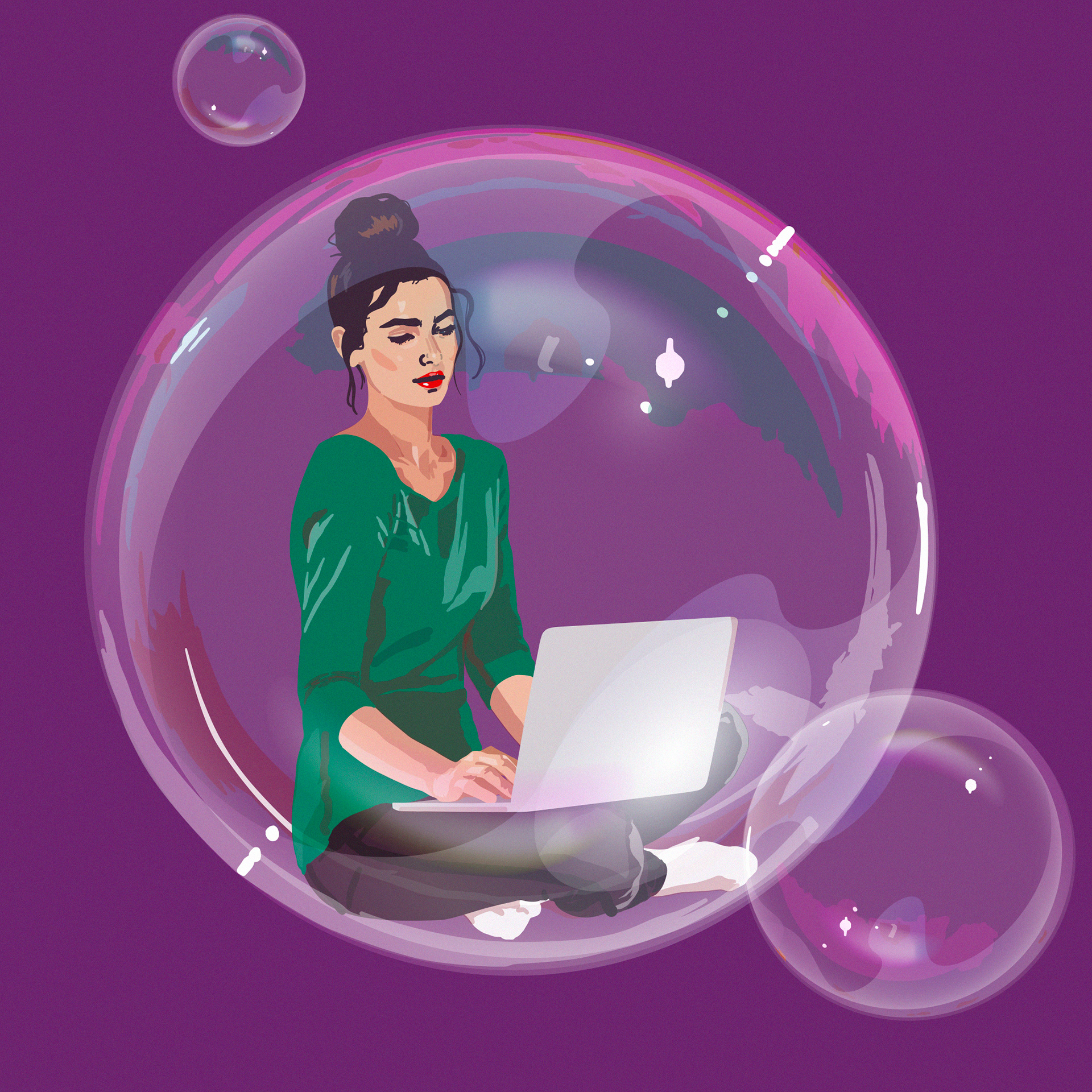 Lavoratori isolati - Elle Italia