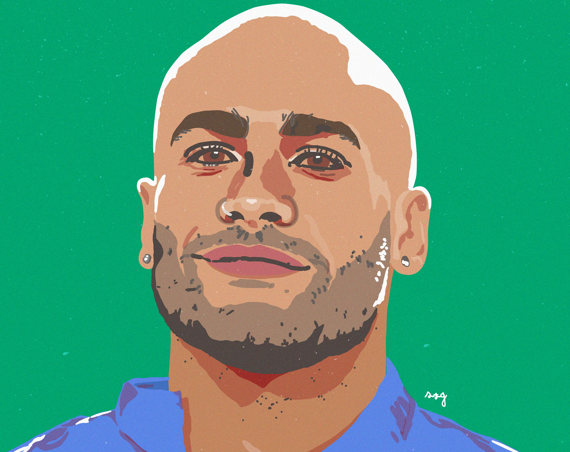 Portrait of Marcell Jacobs - LA STAMPA