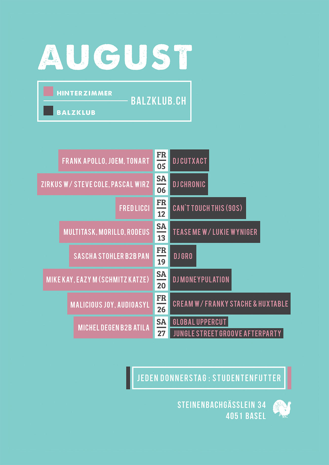 Poster- Monthly Program