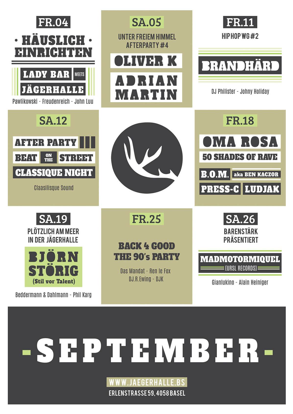 Poster - Monthly Program