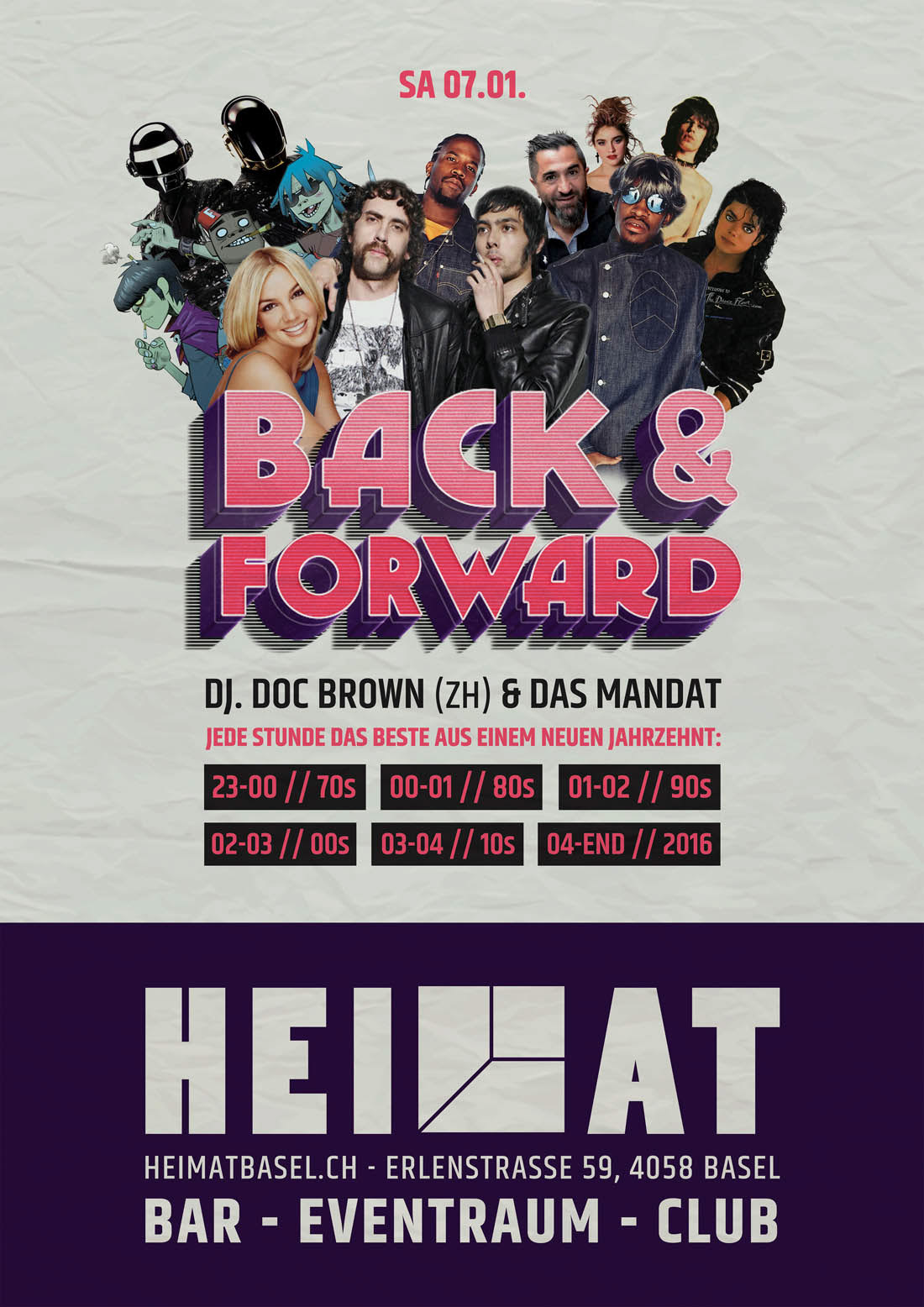 Poster - Back & Forward