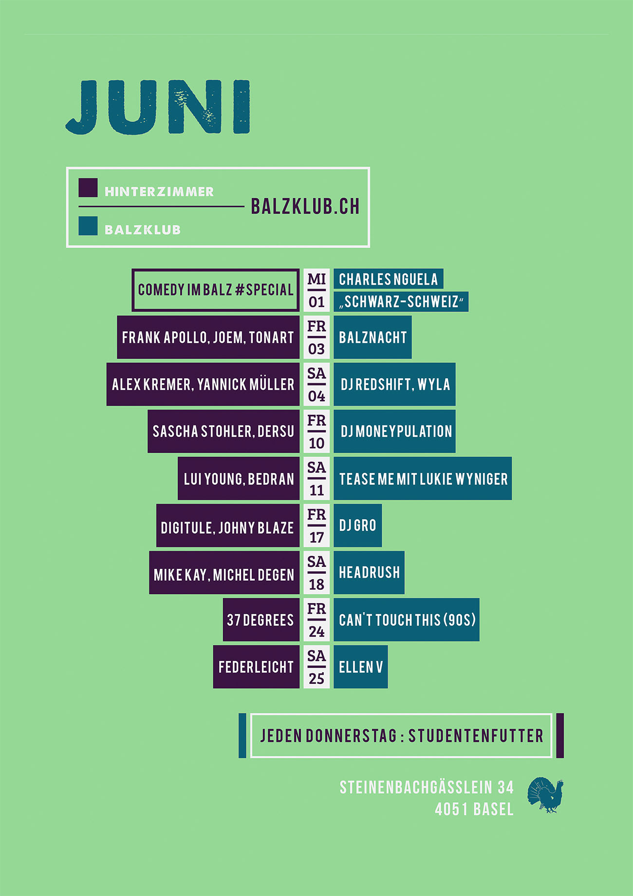 Poster- Monthly Program