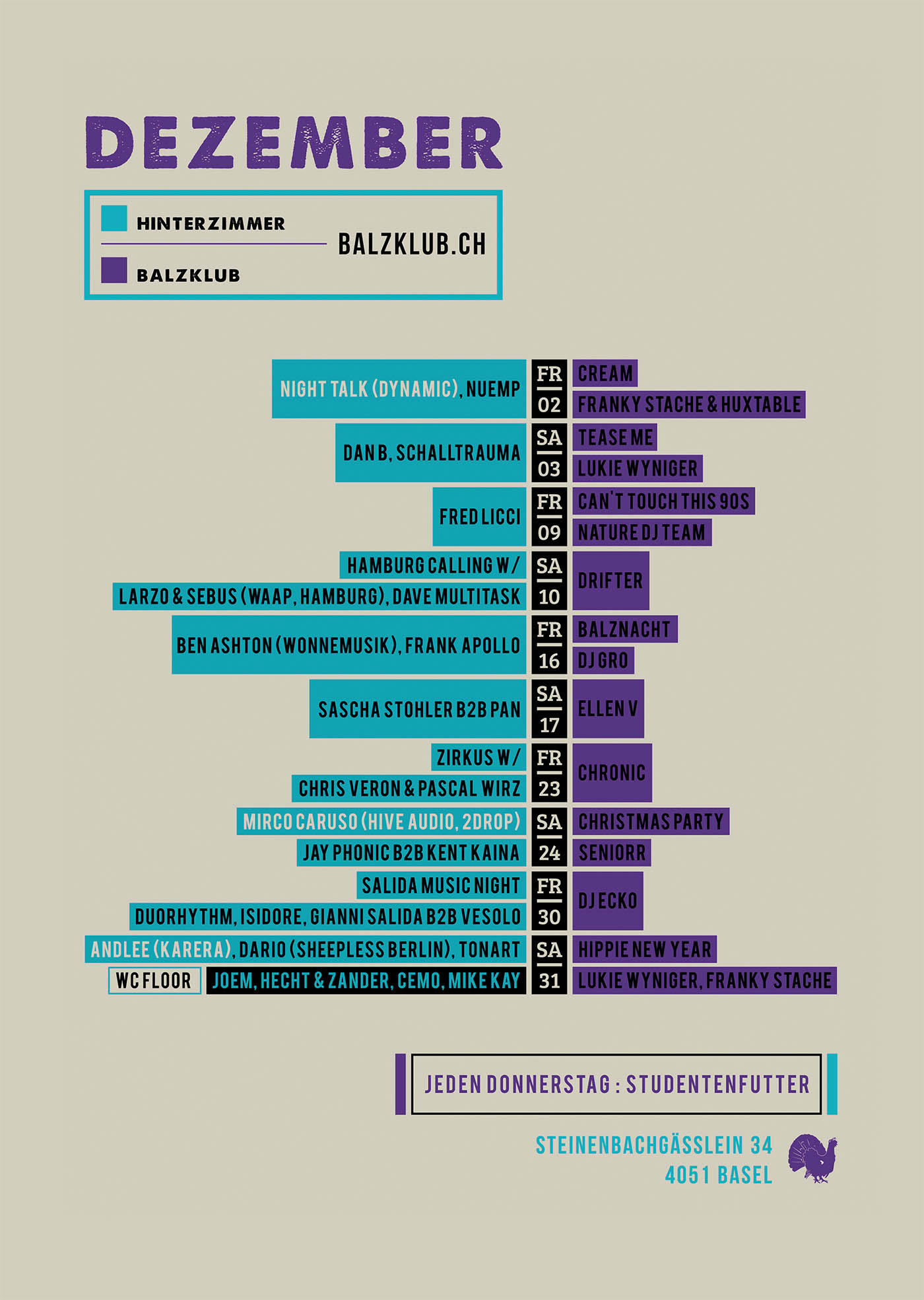 Poster- Monthly Program