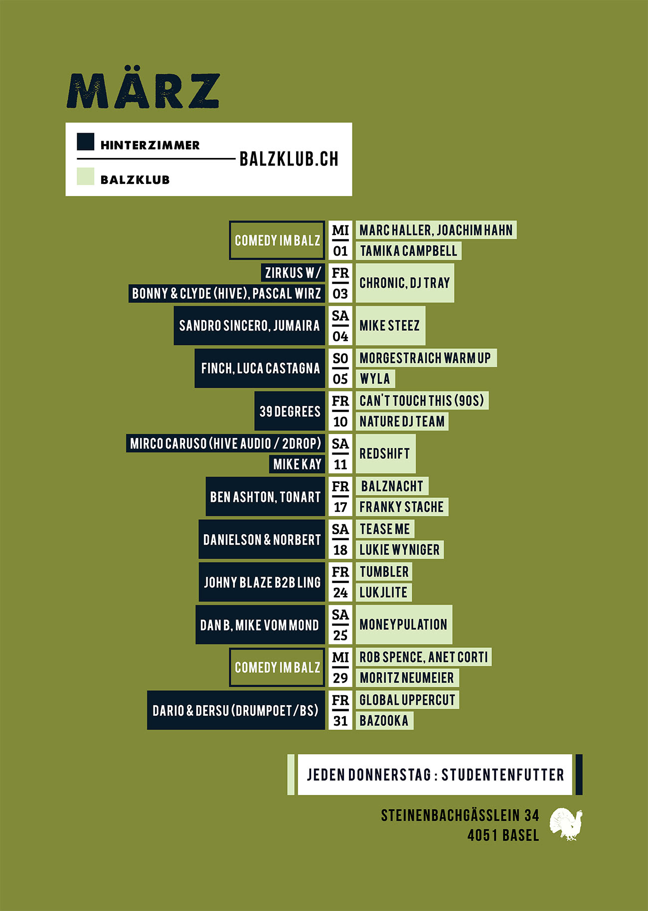 Poster- Monthly Program