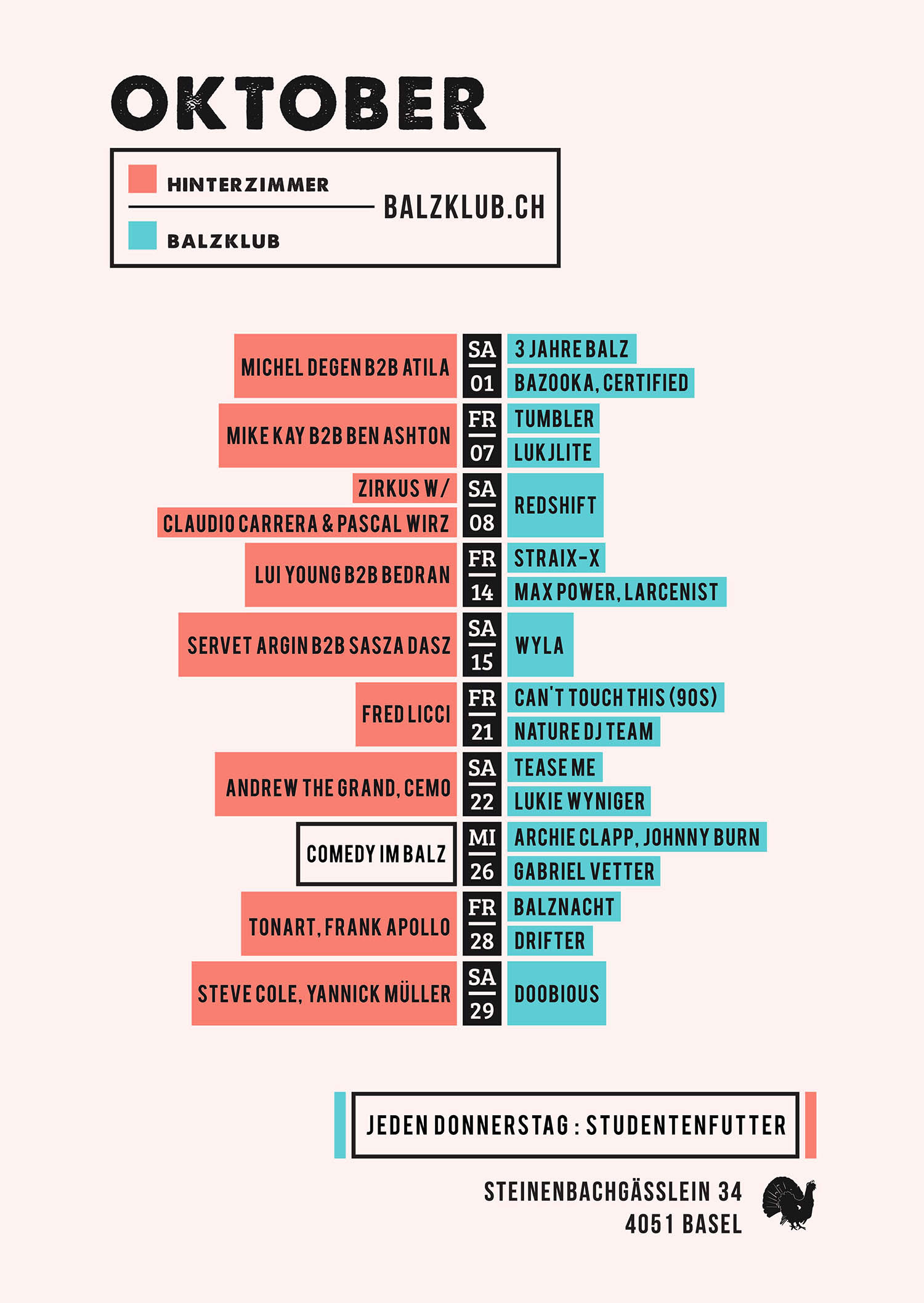 Poster- Monthly Program