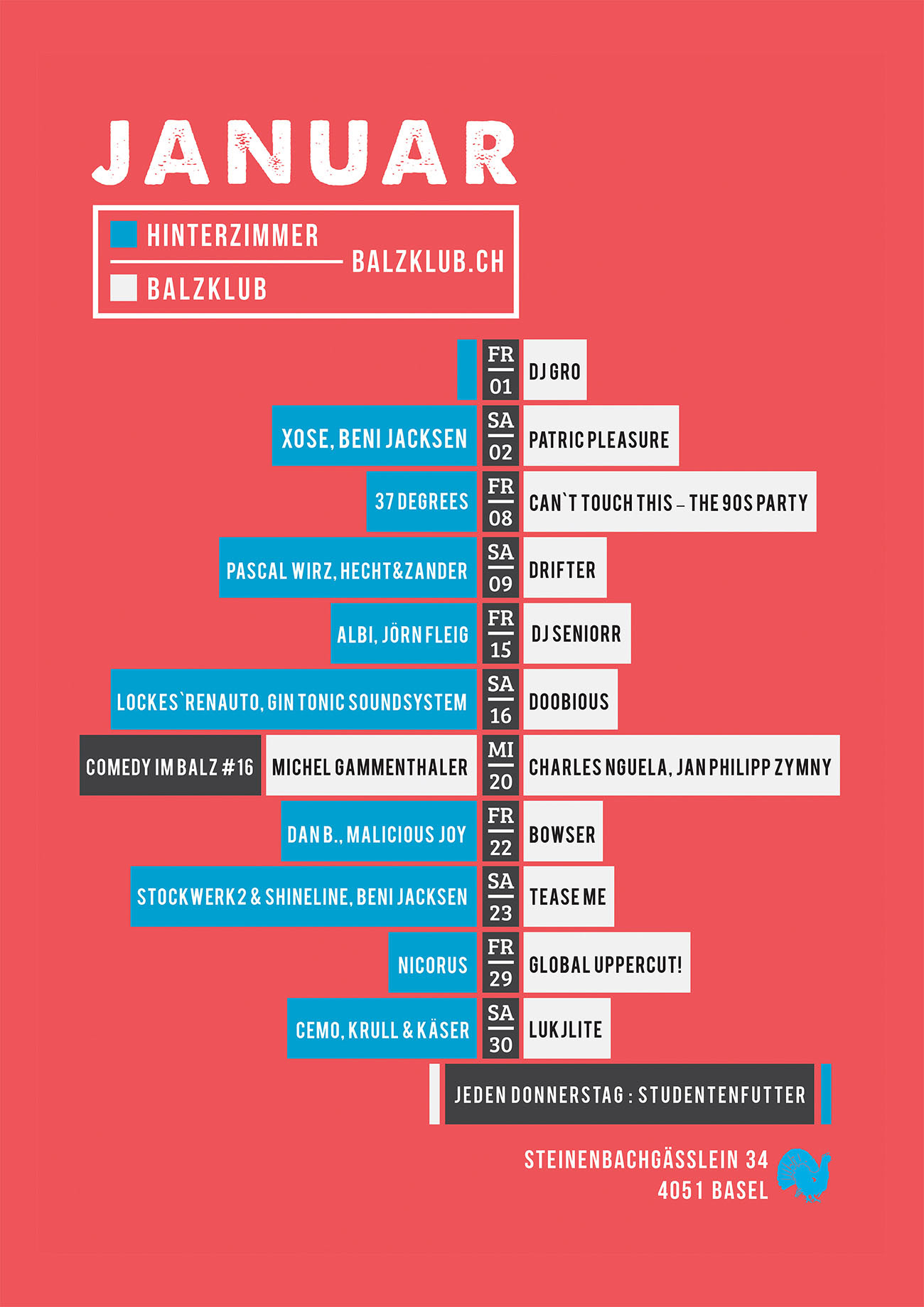 Poster- Monthly Program
