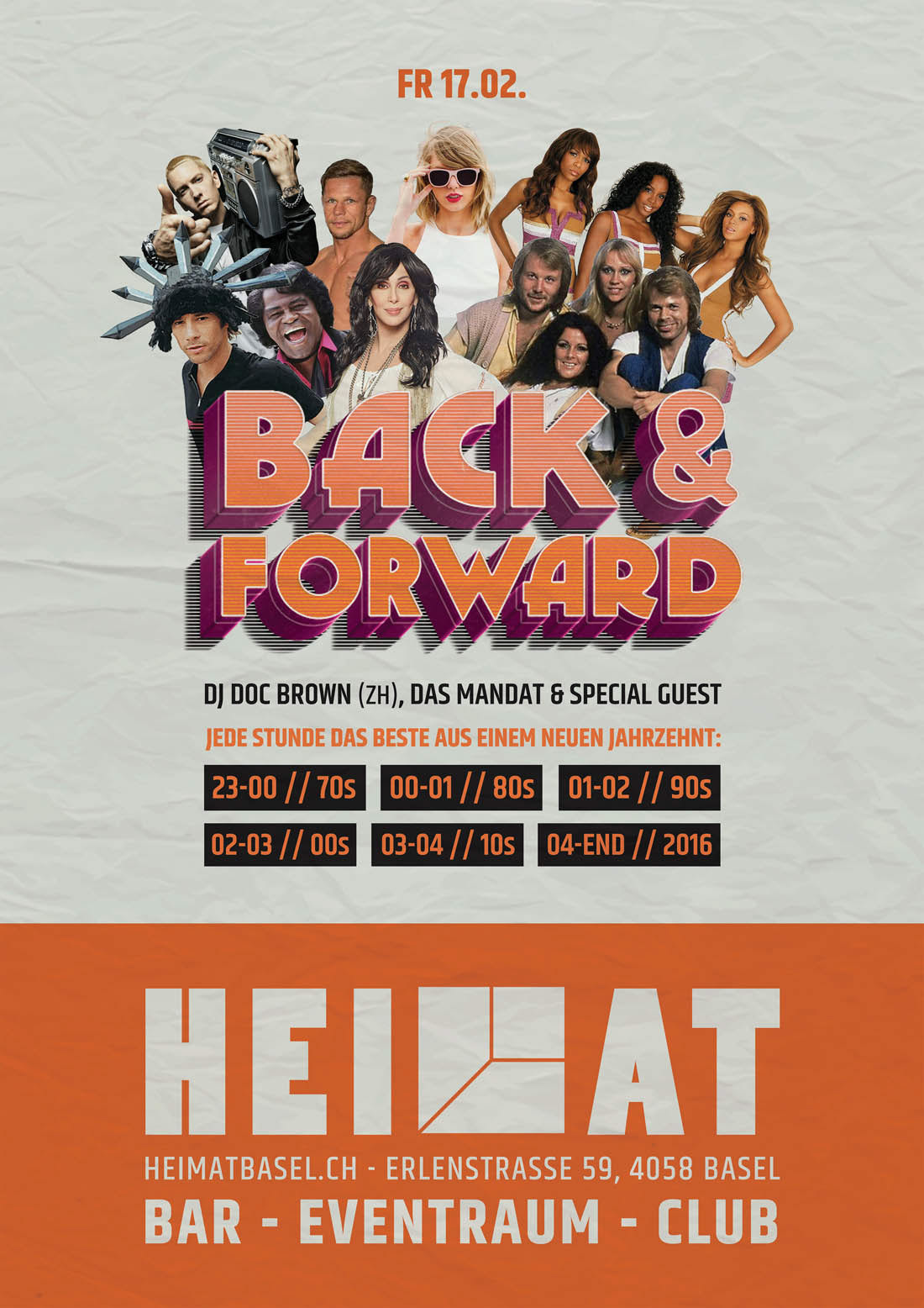 Poster - Back & Forward