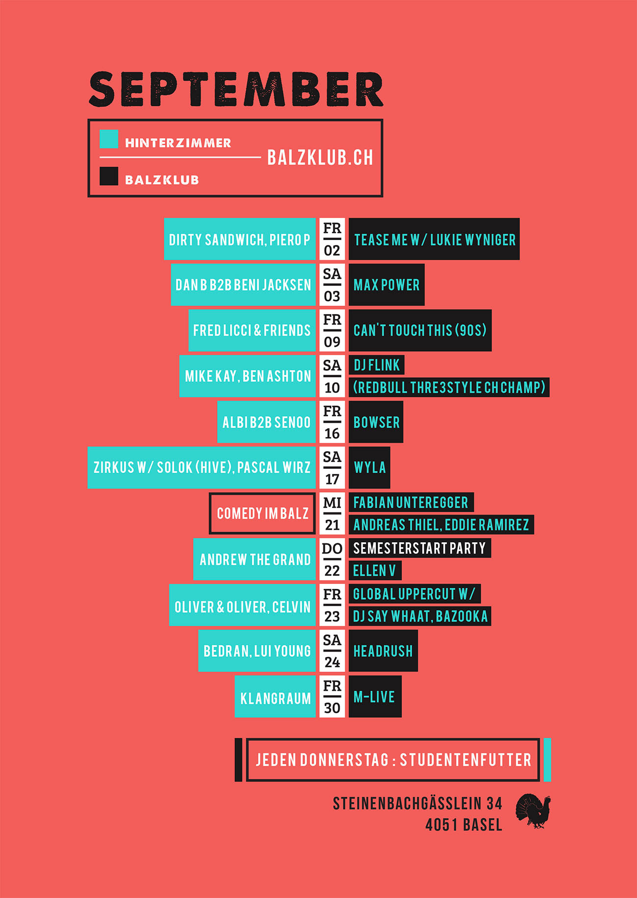Poster- Monthly Program
