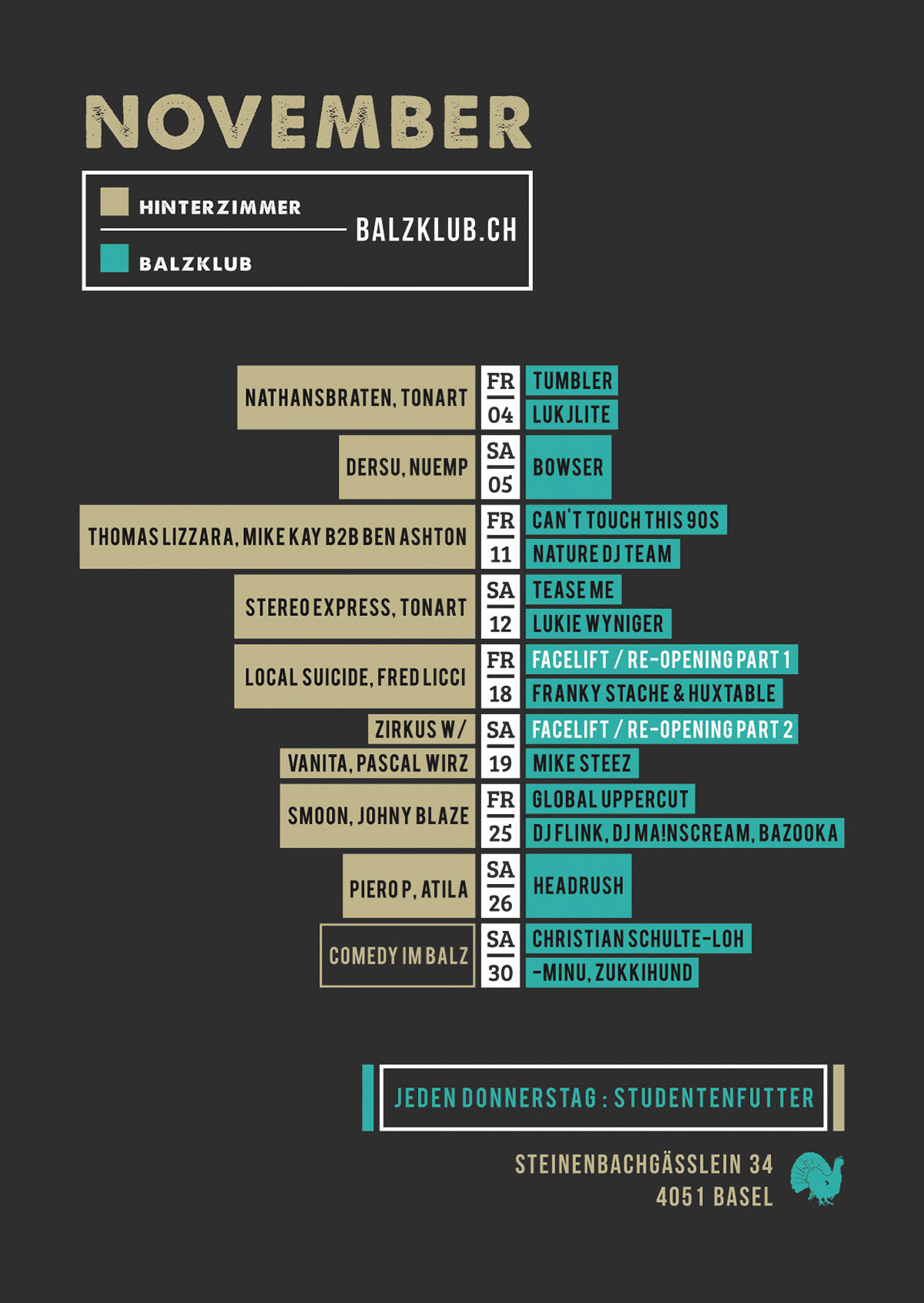 Poster- Monthly Program