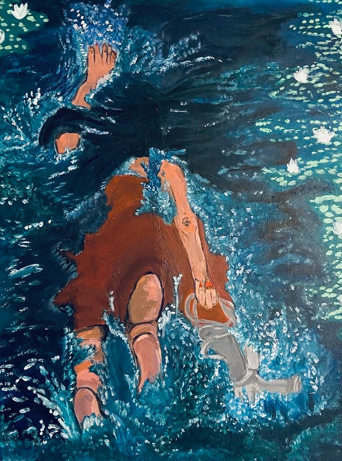 Swim, 18x24