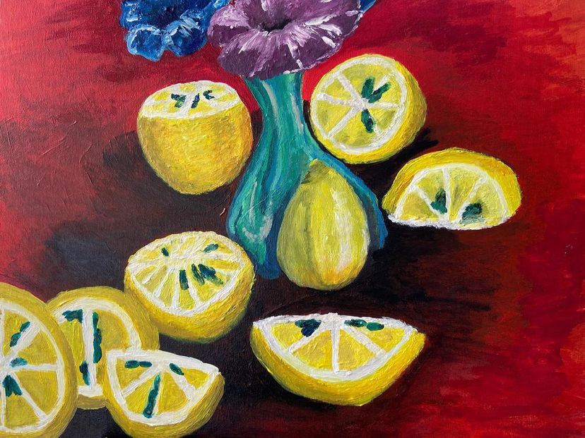 Lemons, 12x16