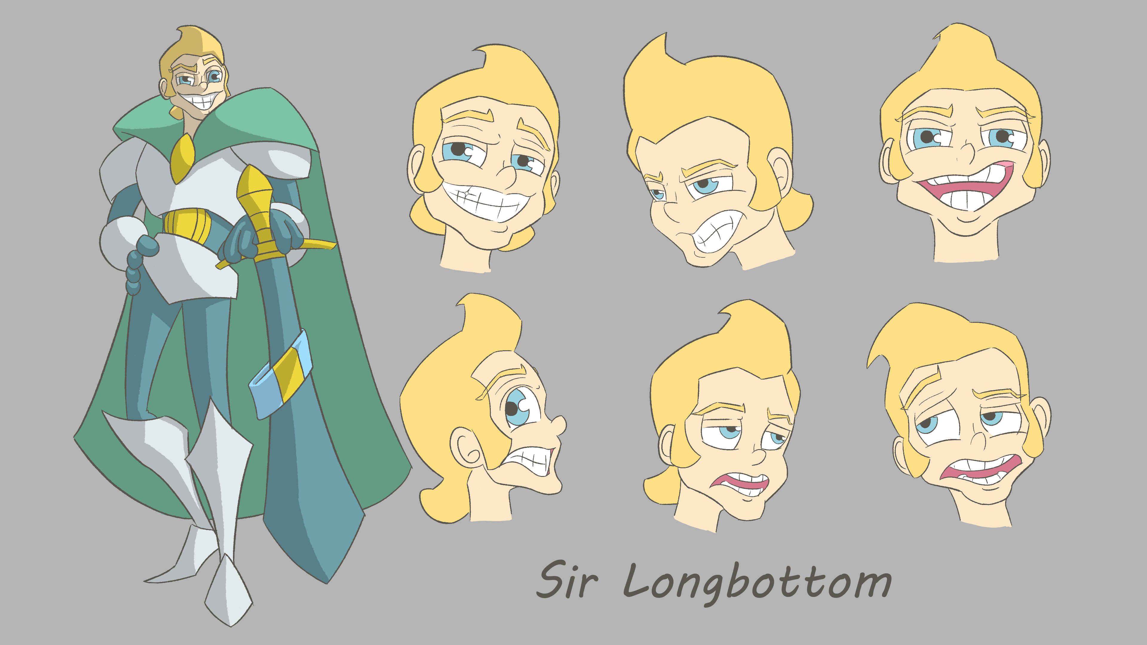 Sir Longbottom, Captain of Highwater's royal guard, and main antagonist. (2021)