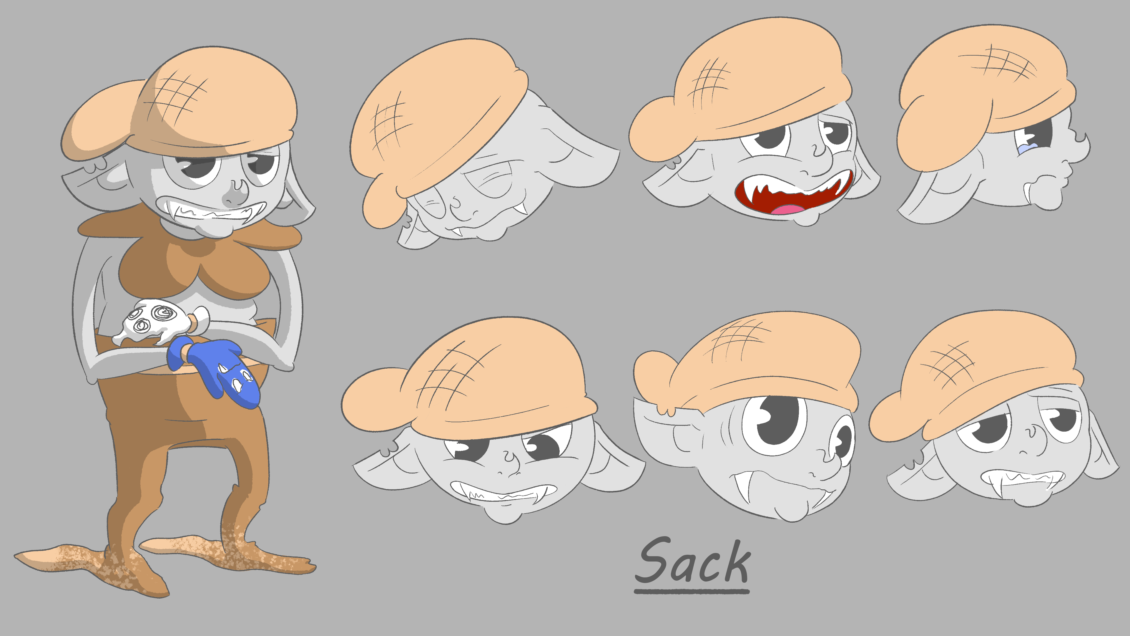 Sackary, or "Sack," Egg's best friend and timid sidekick. (2021)