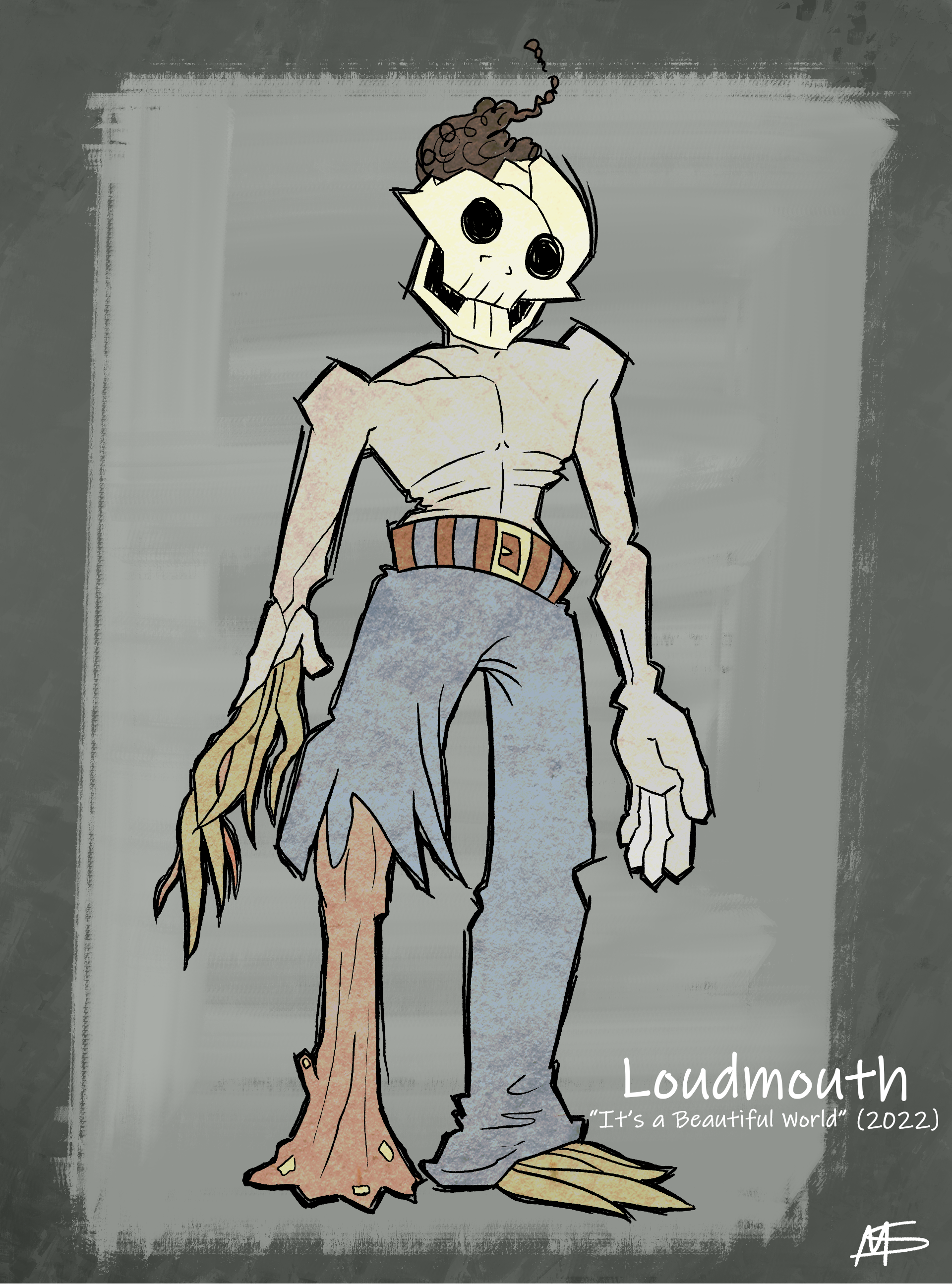 Loudmouth, Simon's silent and loyal companion. (2022)