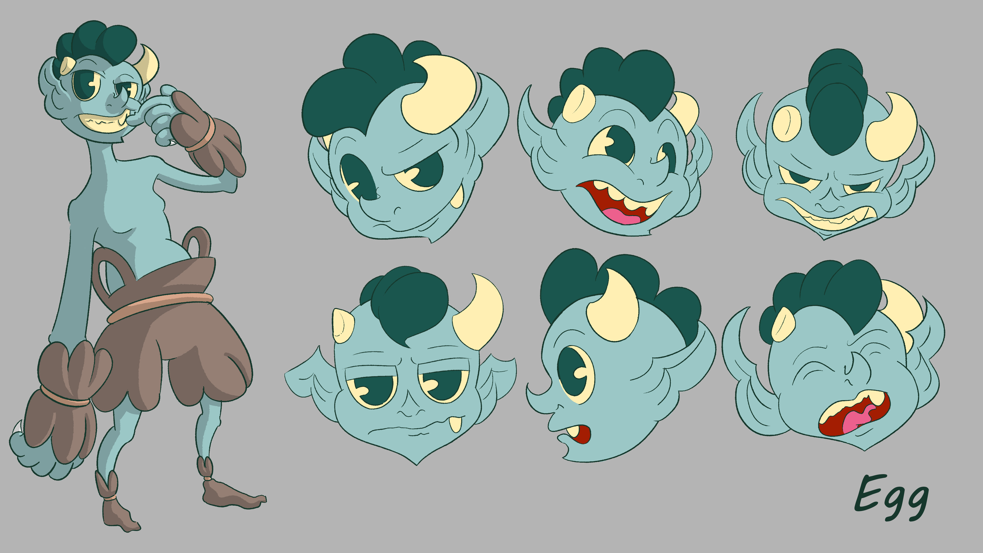 The main character, Eggbert or "Egg." (2021)