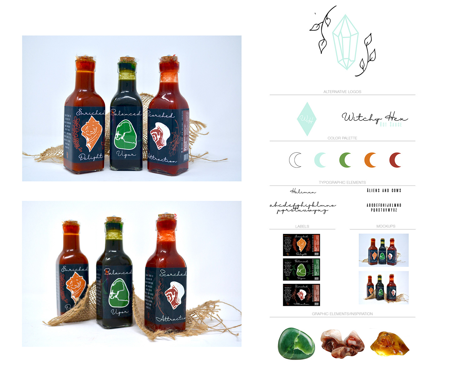Hot Sauce Package Design