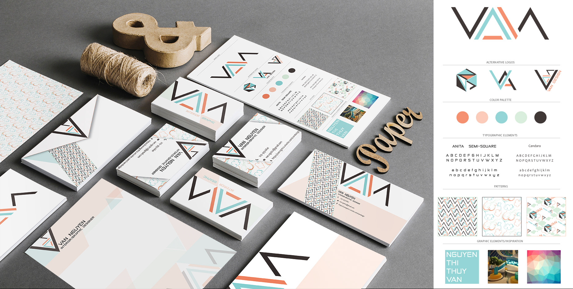 Personal Branding Concept, Introduction to Graphic Design
