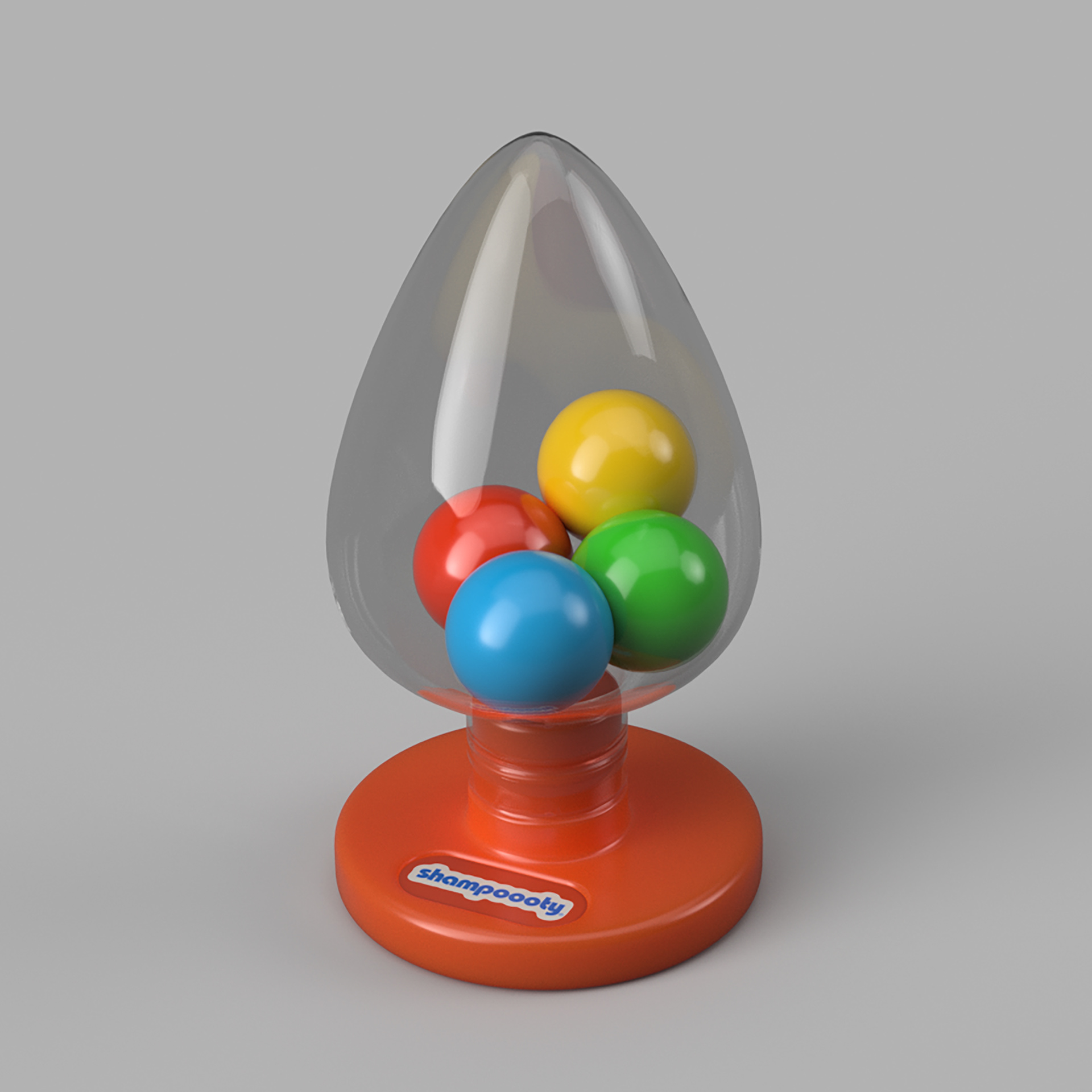 Butt Plug, 1.5 x 1.5 x 1.5 in