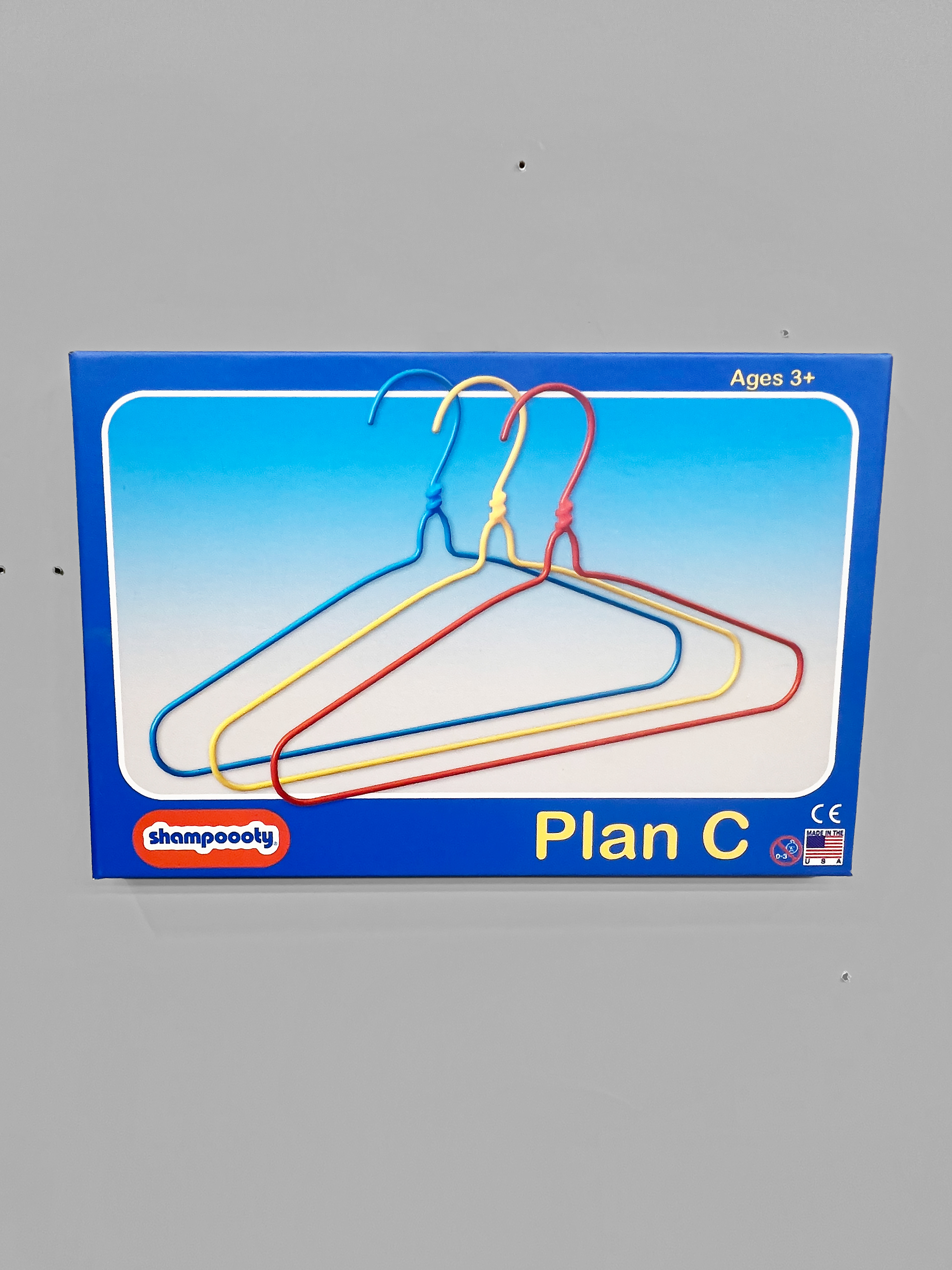 Plan C 16 x 9 x 1 in, mixed media, 2026