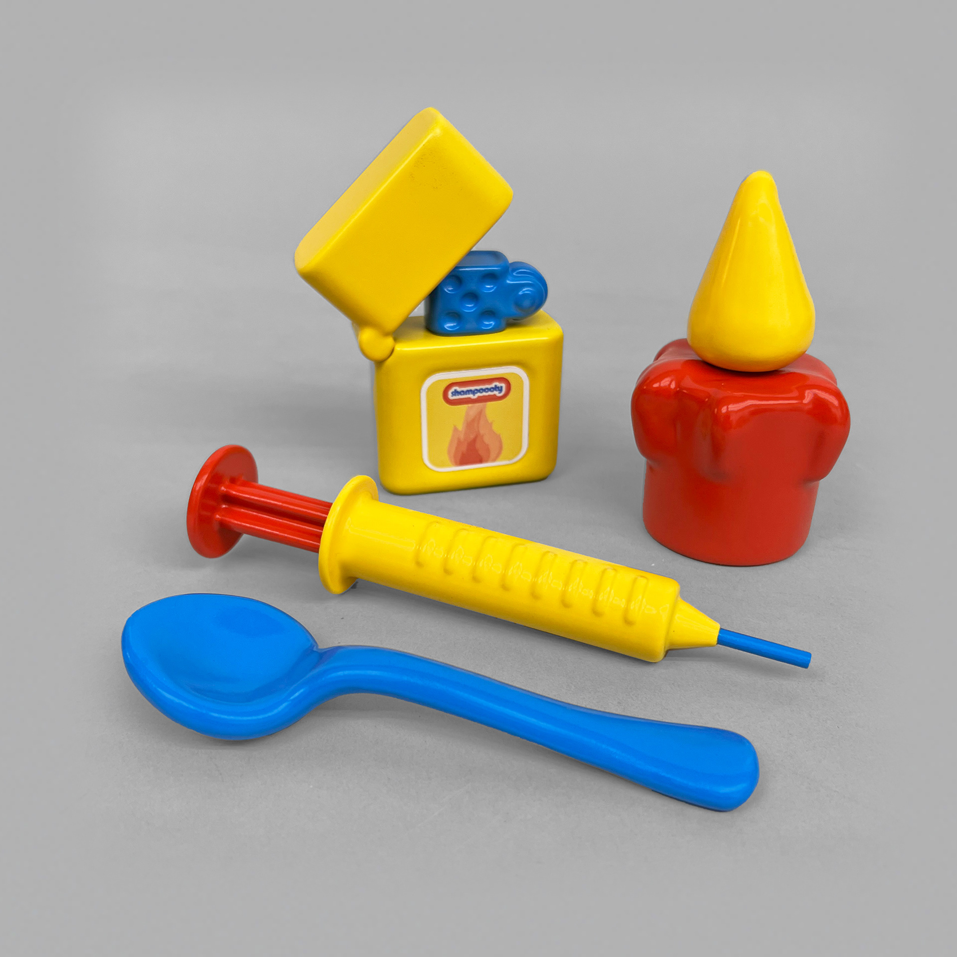 Heroin Playset, 6 x 6 x 3 in